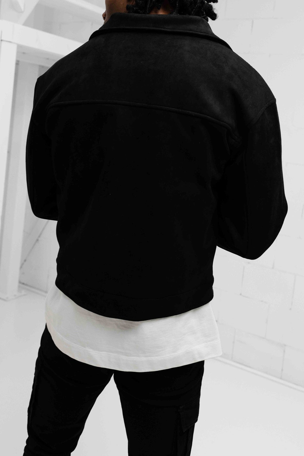 Sovrano Velvet Jacket - Black