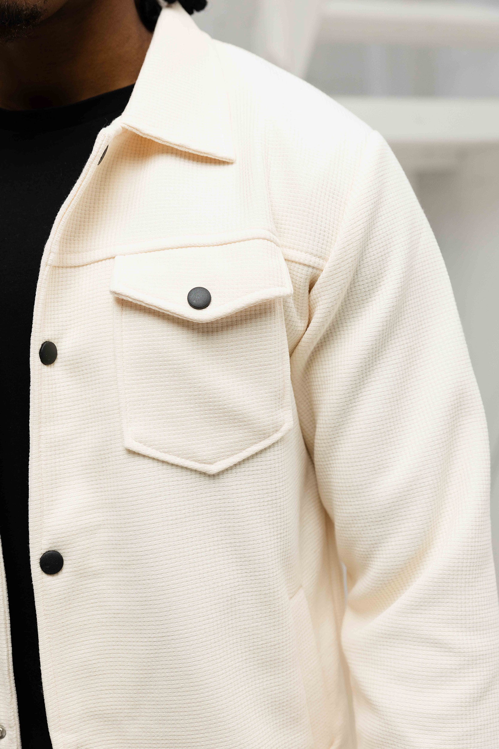 Corduroy Jacket - Beige