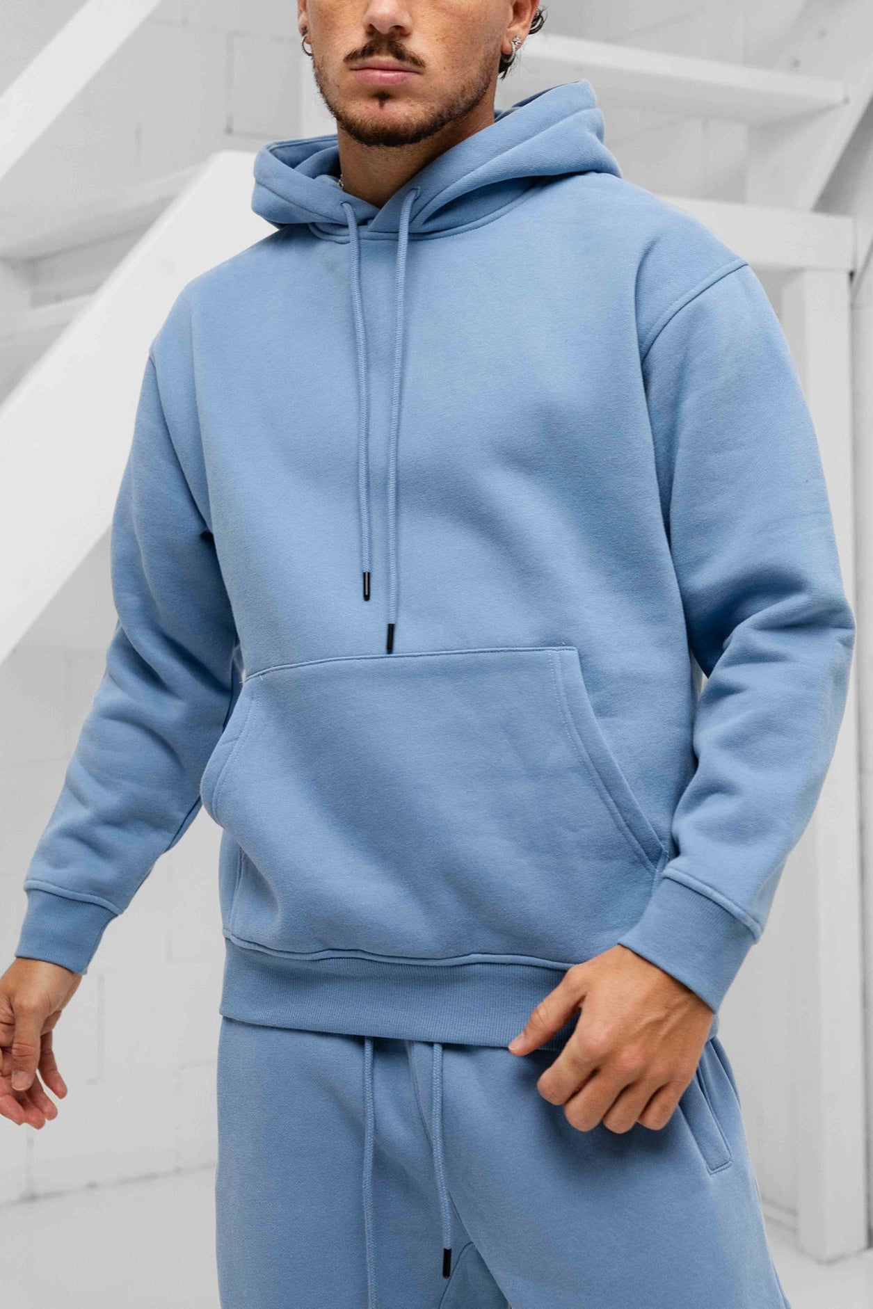 Classix Oversized Hoodie - Baby Blue