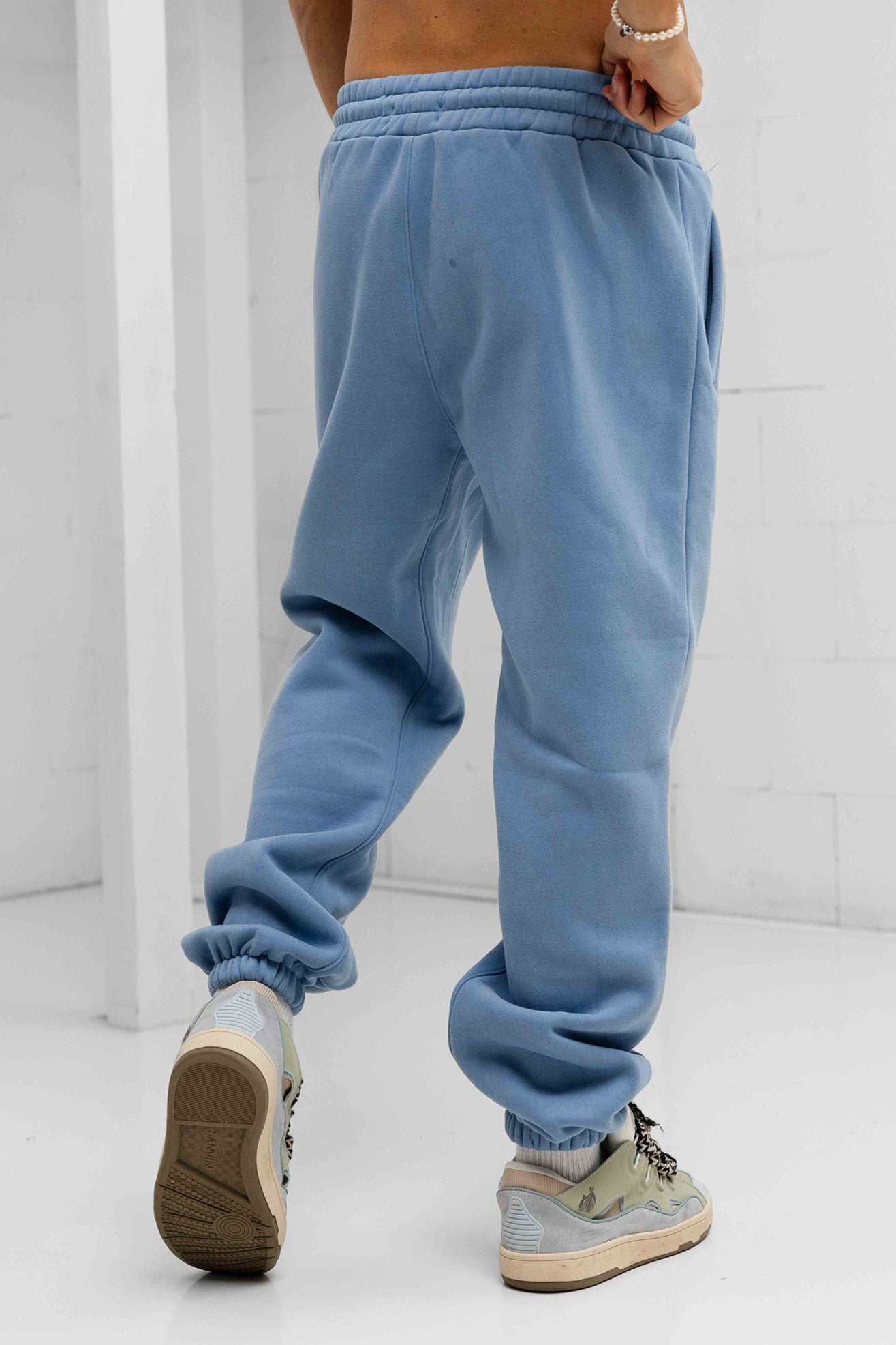 Classix Oversized Sweatpants - Baby Blue