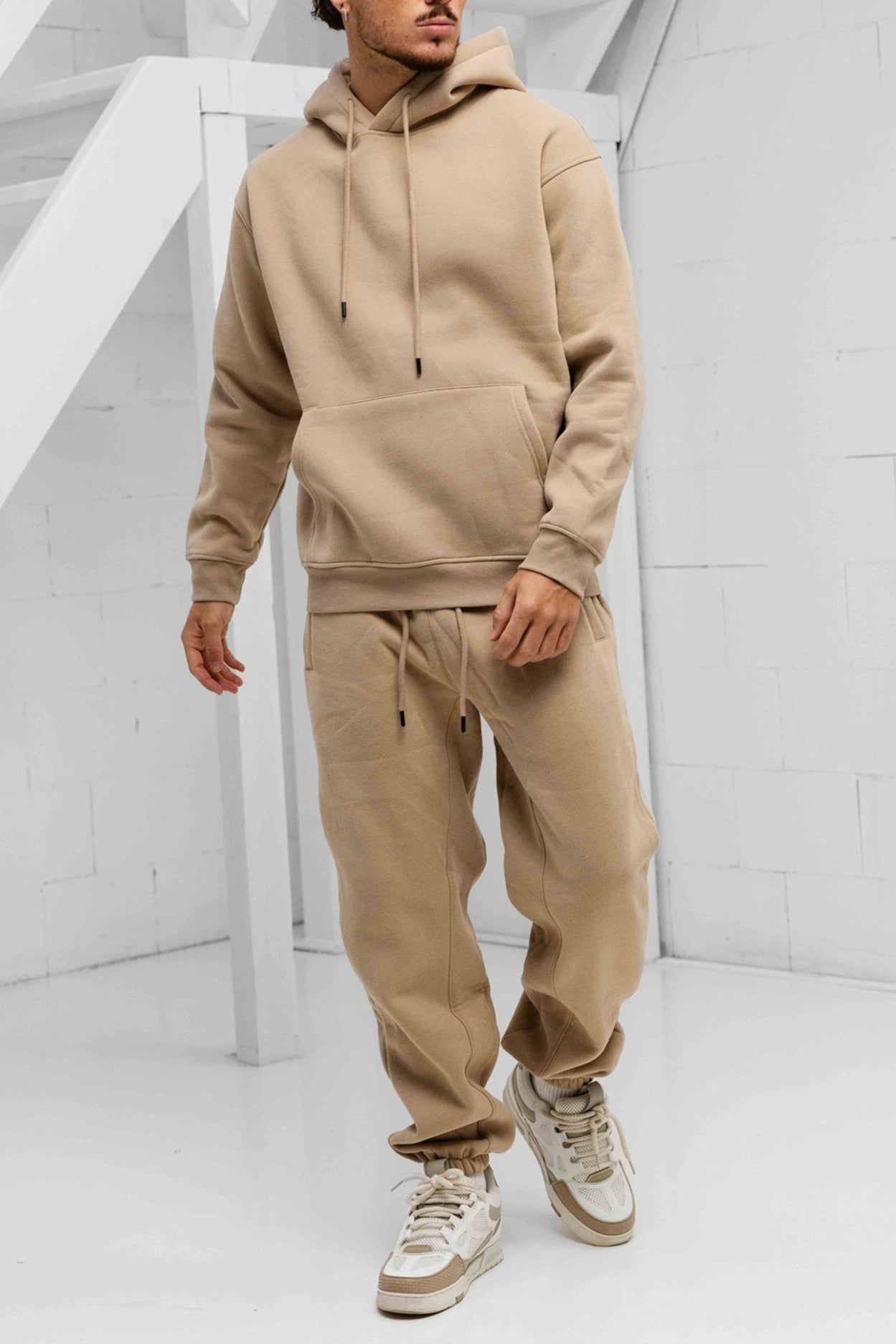 Classix Oversized Hoodie - Beige