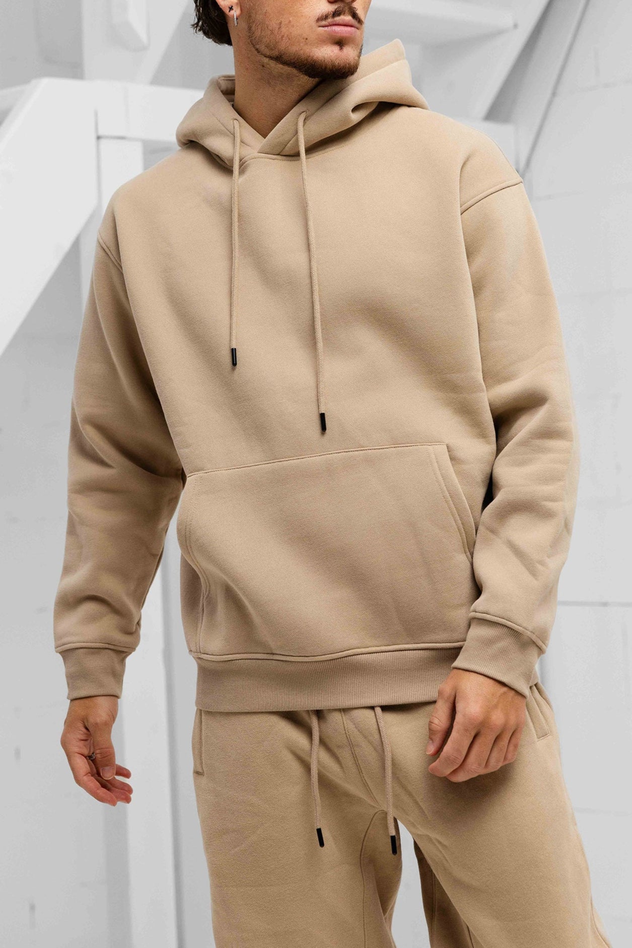 Classix Oversized Hoodie - Beige