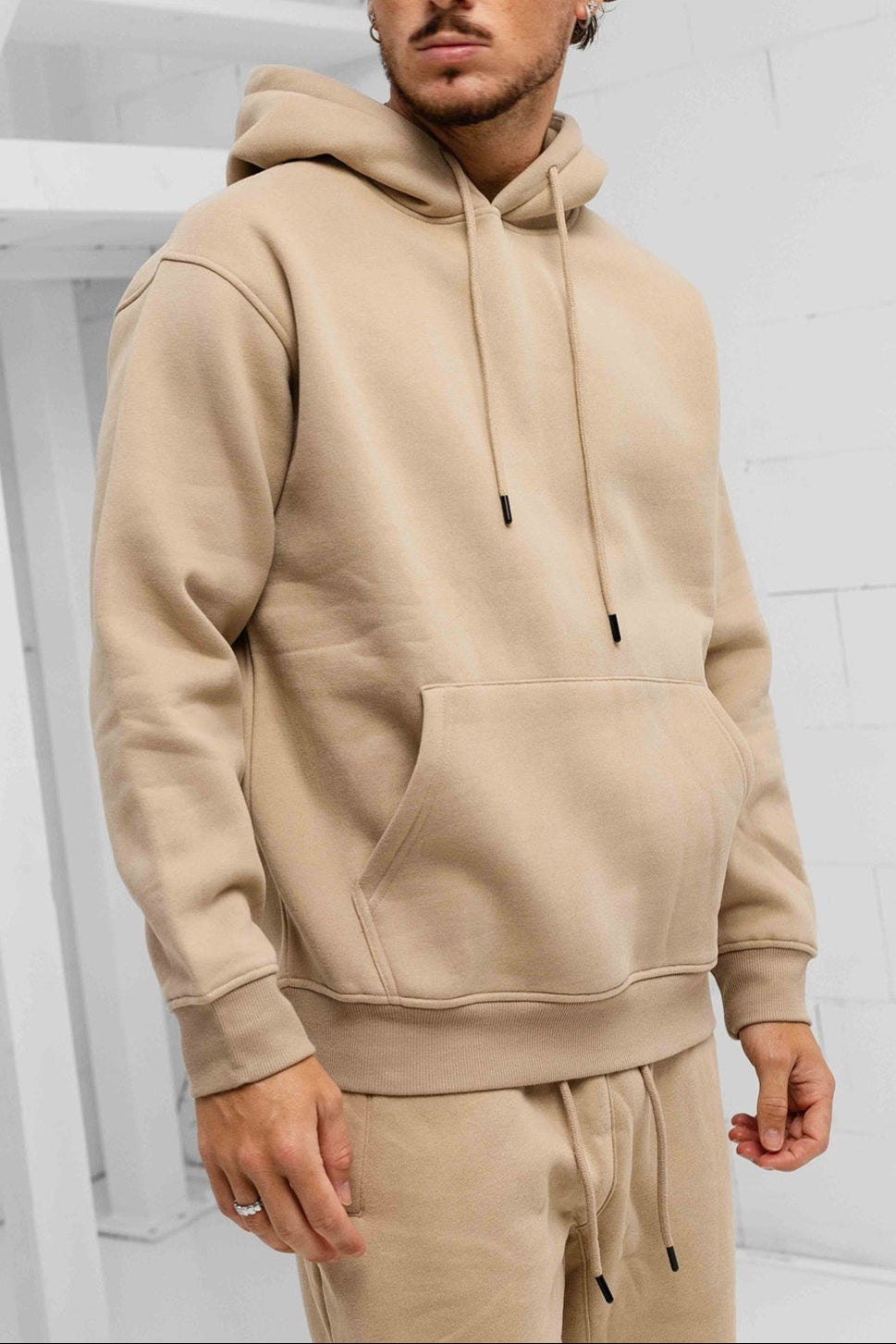 Classix Oversized Hoodie - Beige