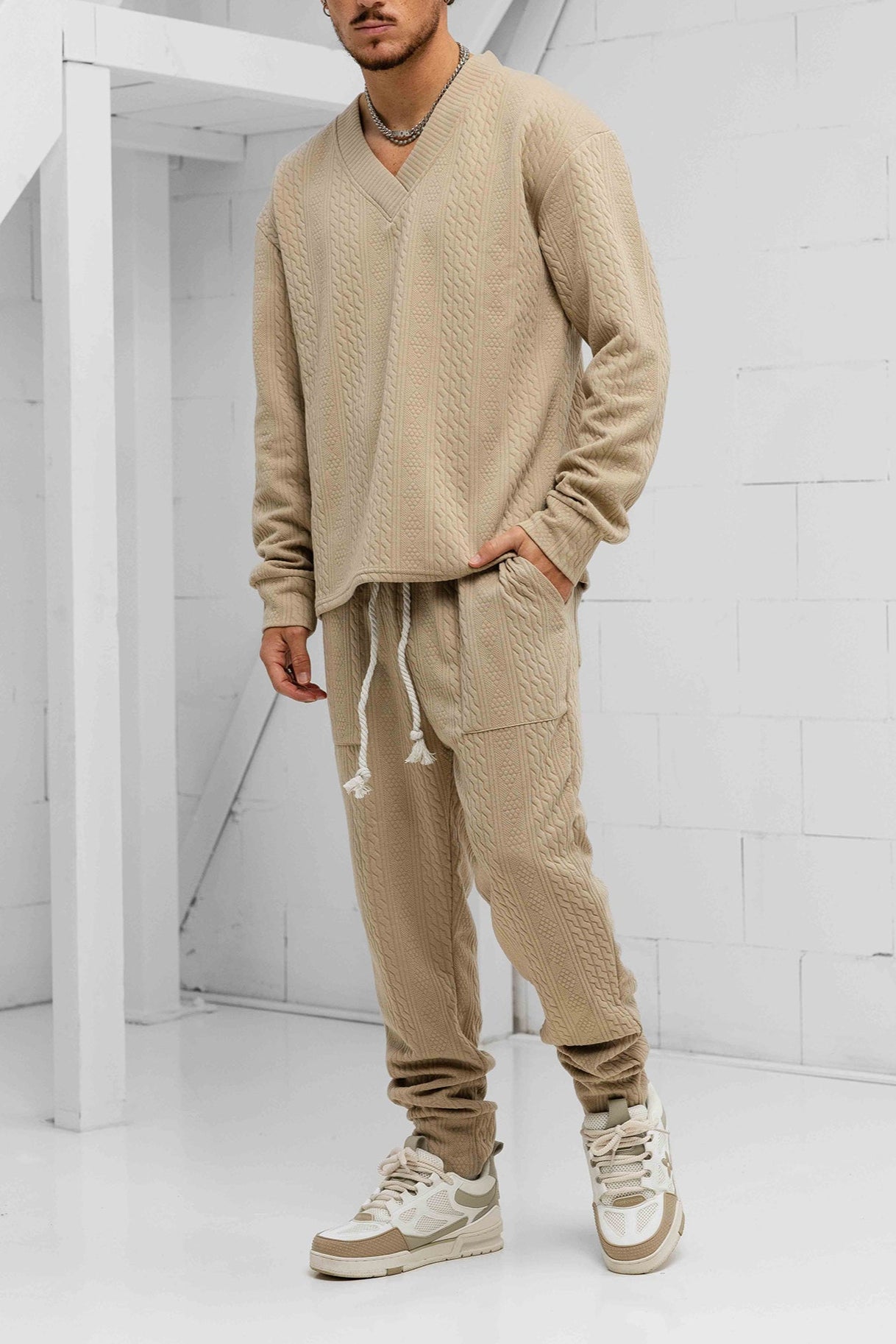 Livaro Lounging Set - Khaki