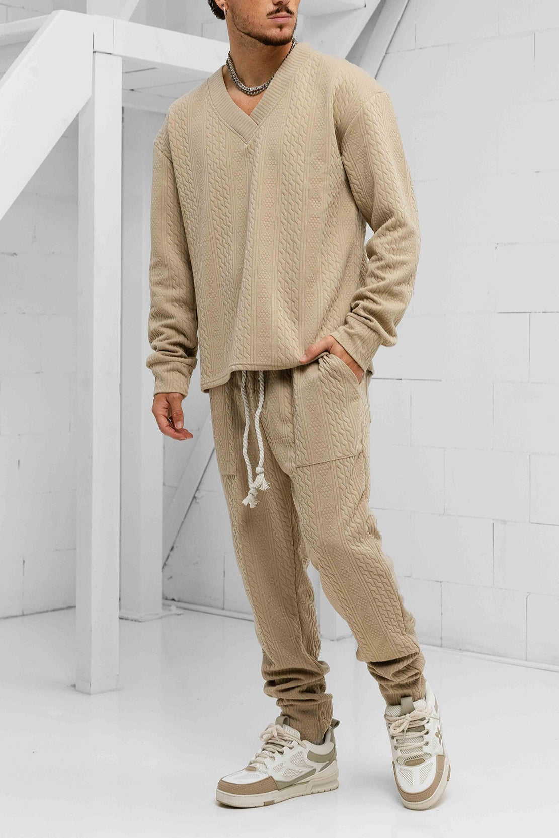 Livaro Lounging Set - Khaki