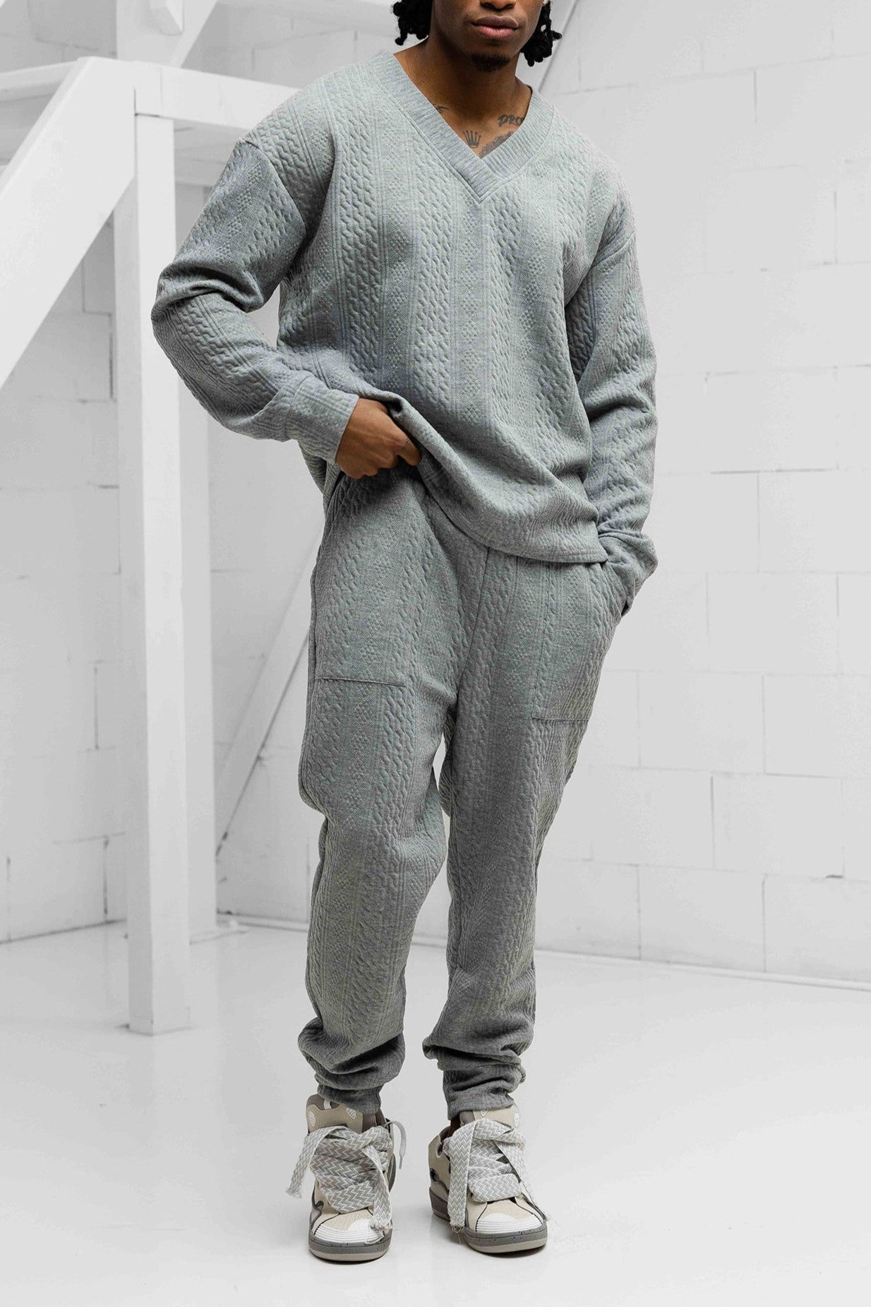 Livaro Lounging Set - Grey