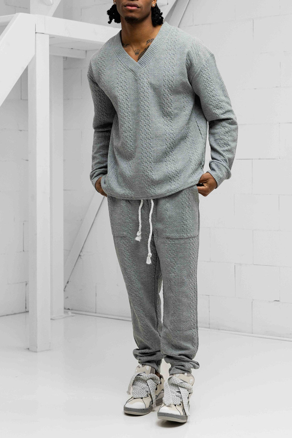Livaro Lounging Set - Grey