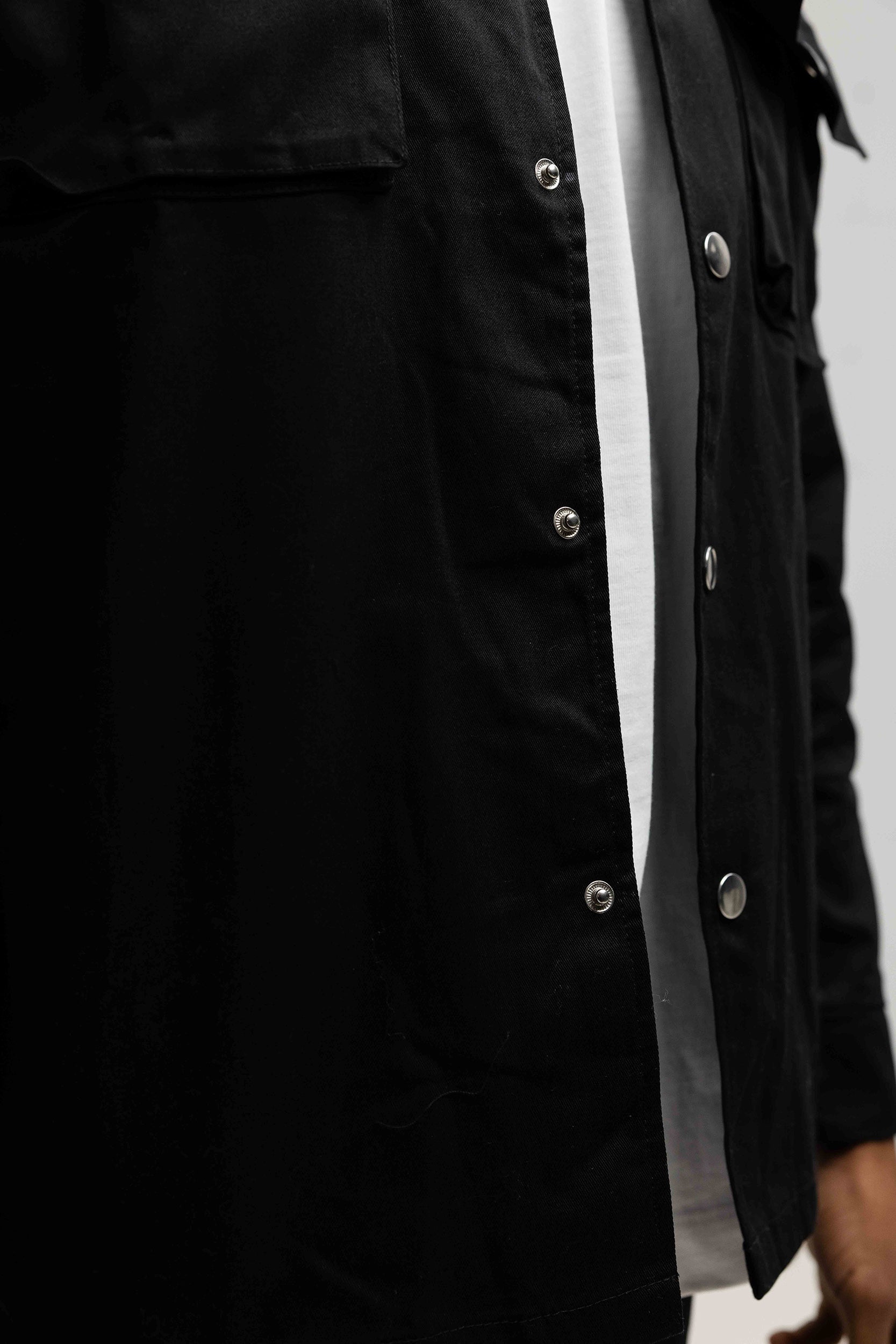 Cargo and Jacket Set - Black