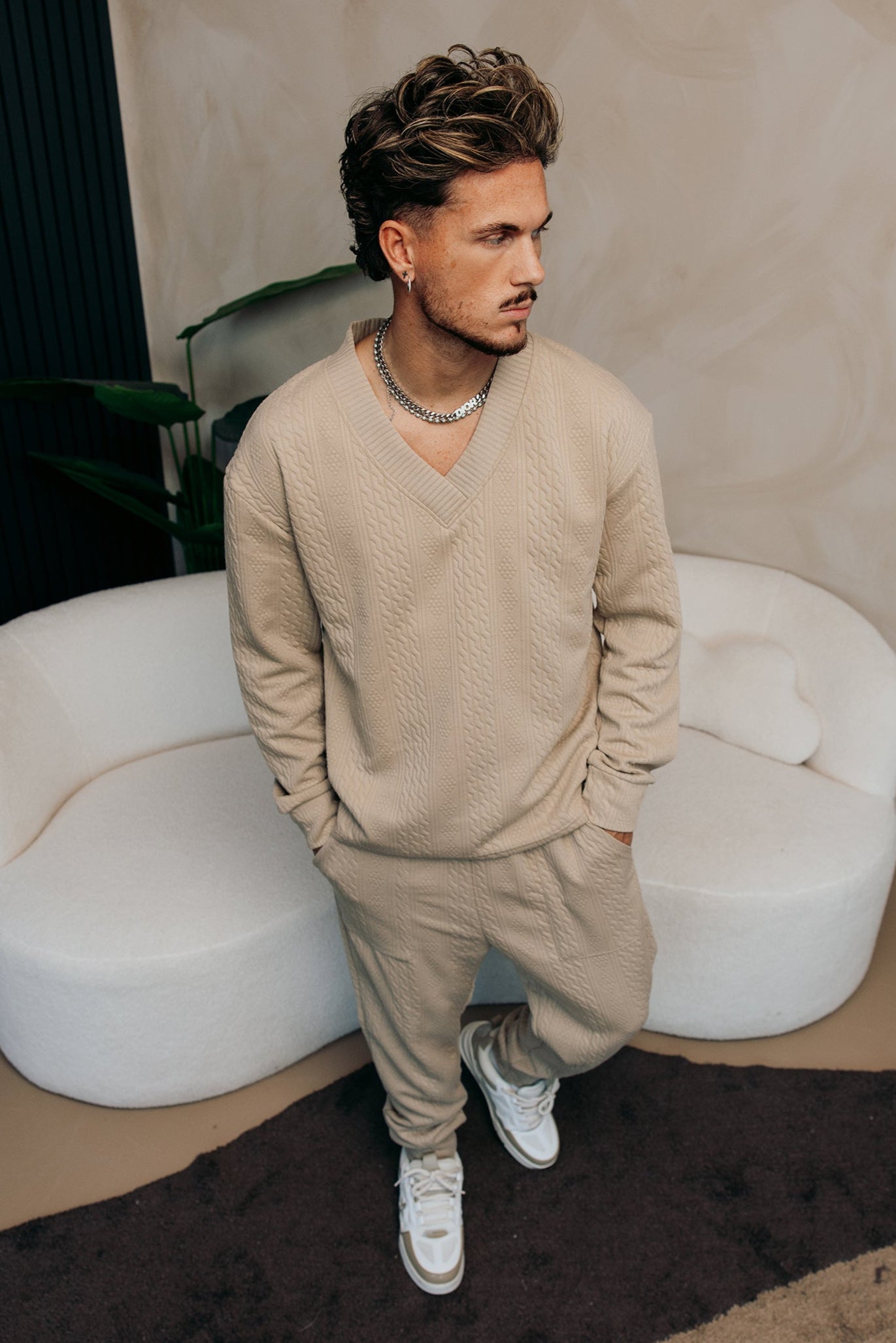 Livaro Lounging Set - Khaki