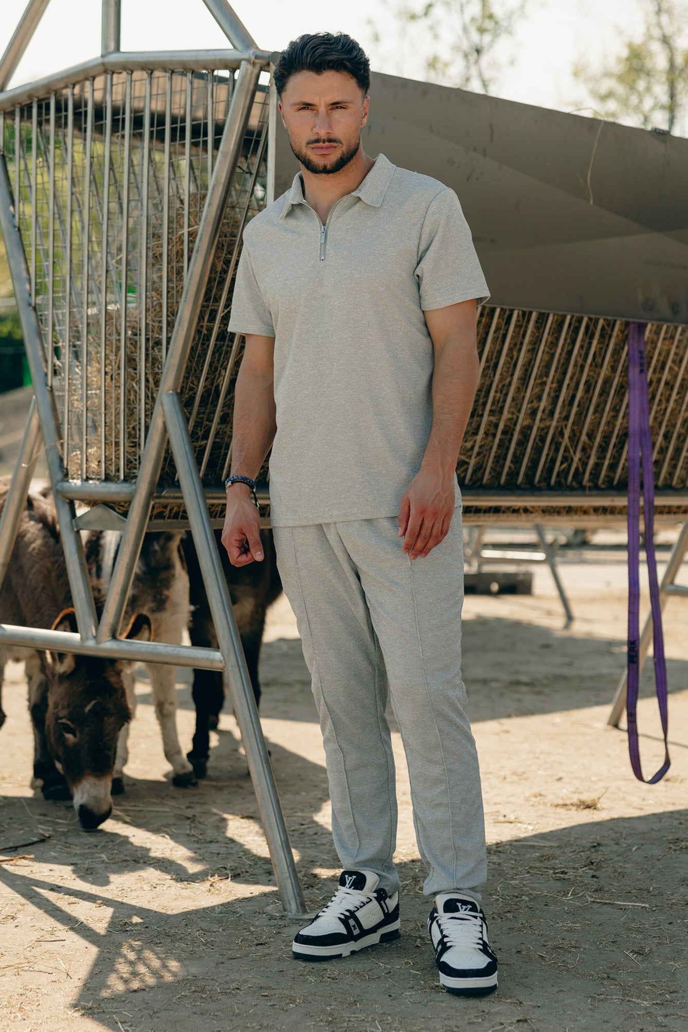 Reale Casual Set - Grey