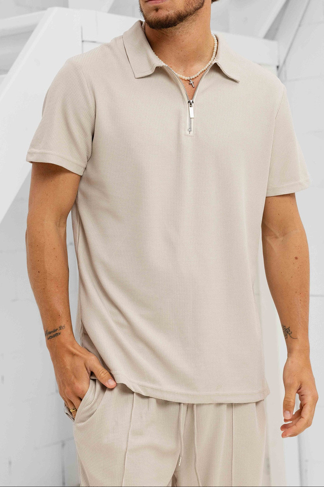 Reale Casual Set - Beige