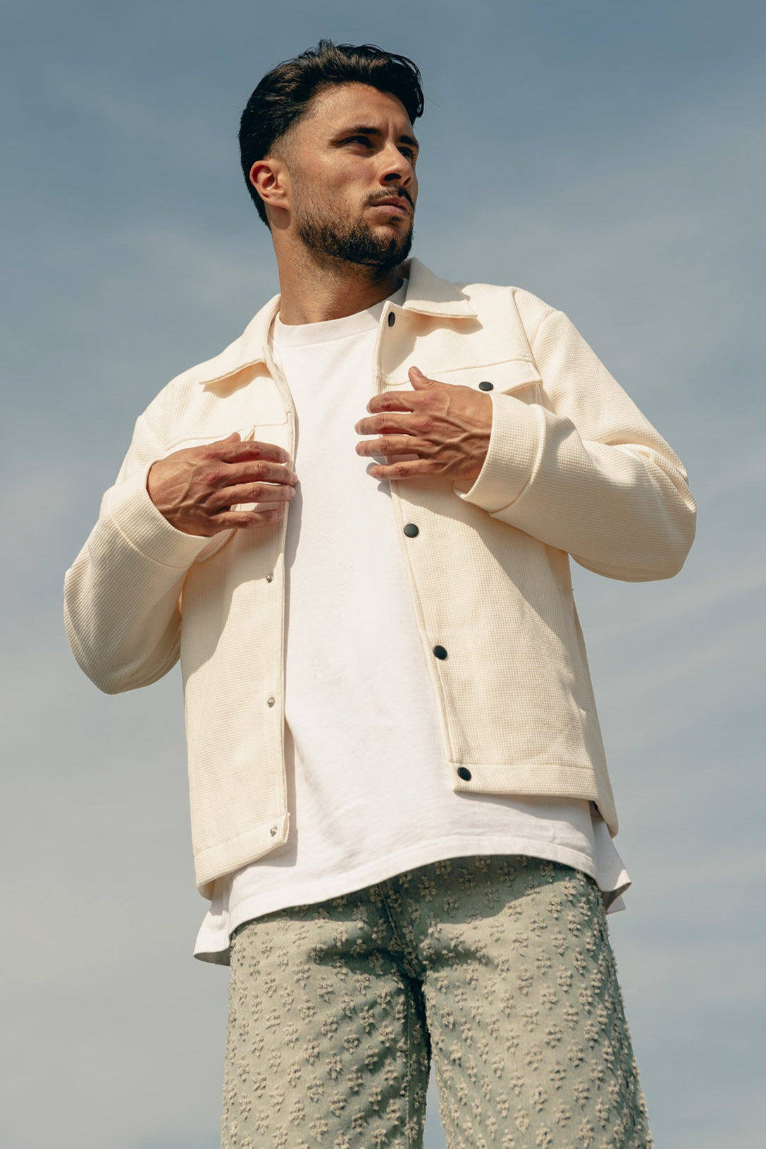 Corduroy Jacket - Beige