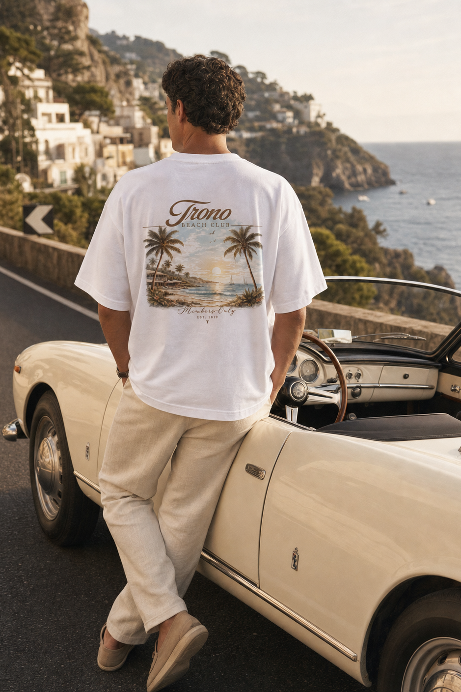 Beach Club Members Only - White
