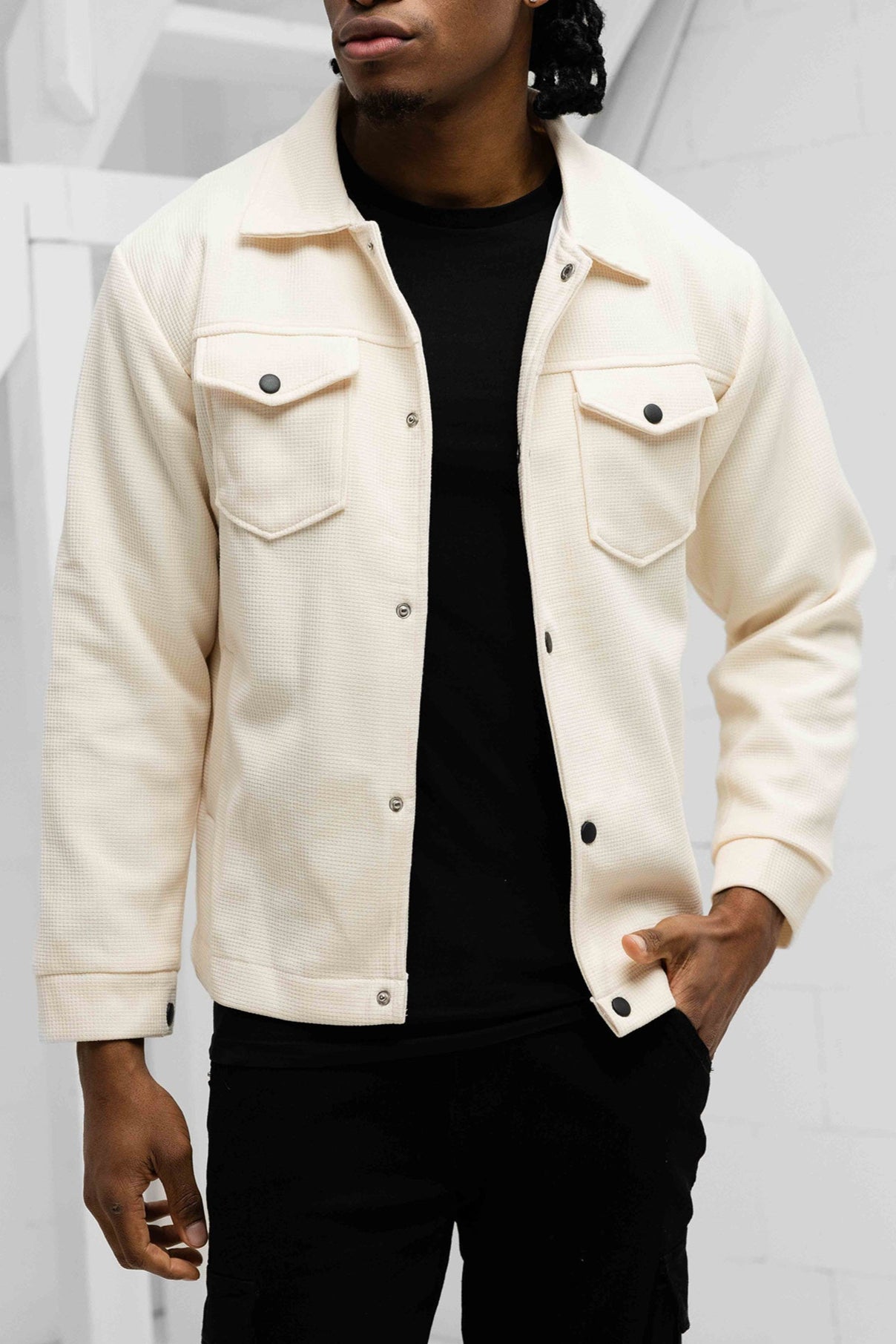 Corduroy Jacket - Beige
