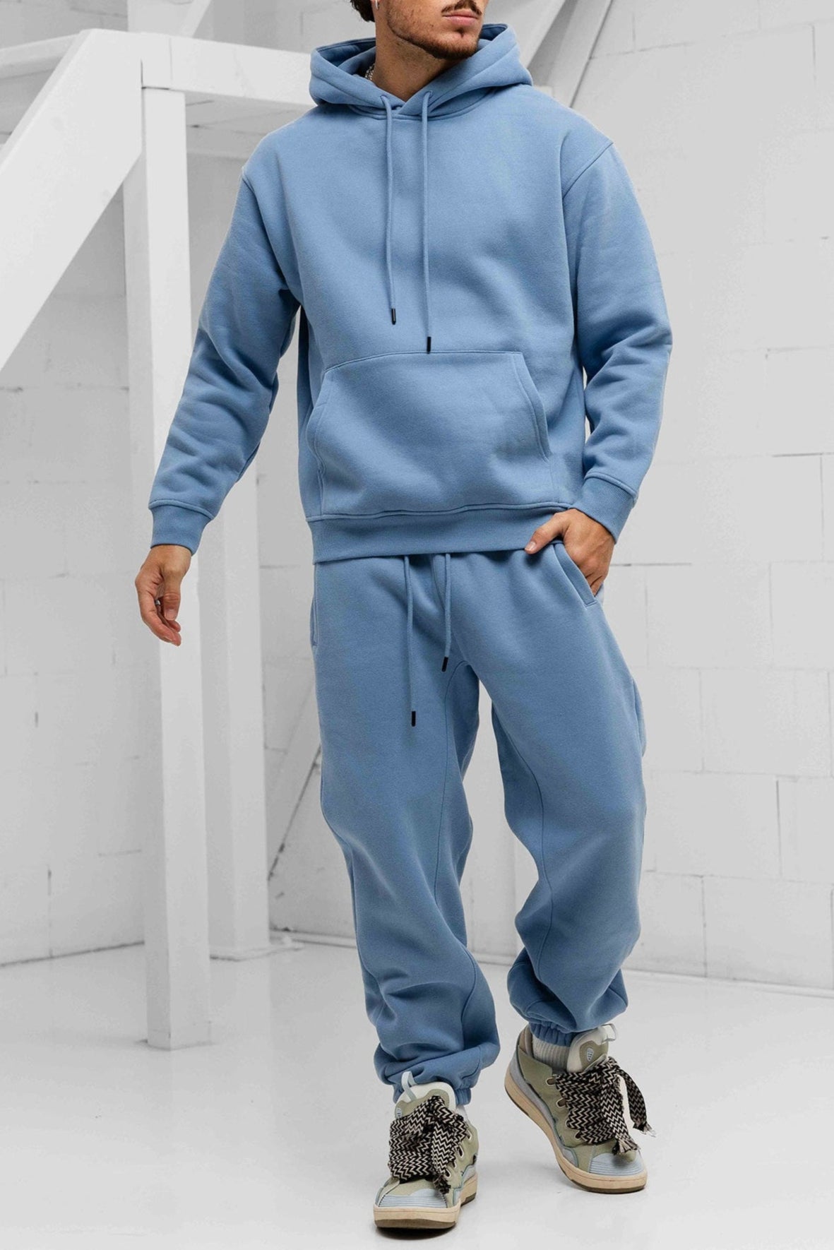 Classix Oversized Tracksuit - Baby Blue