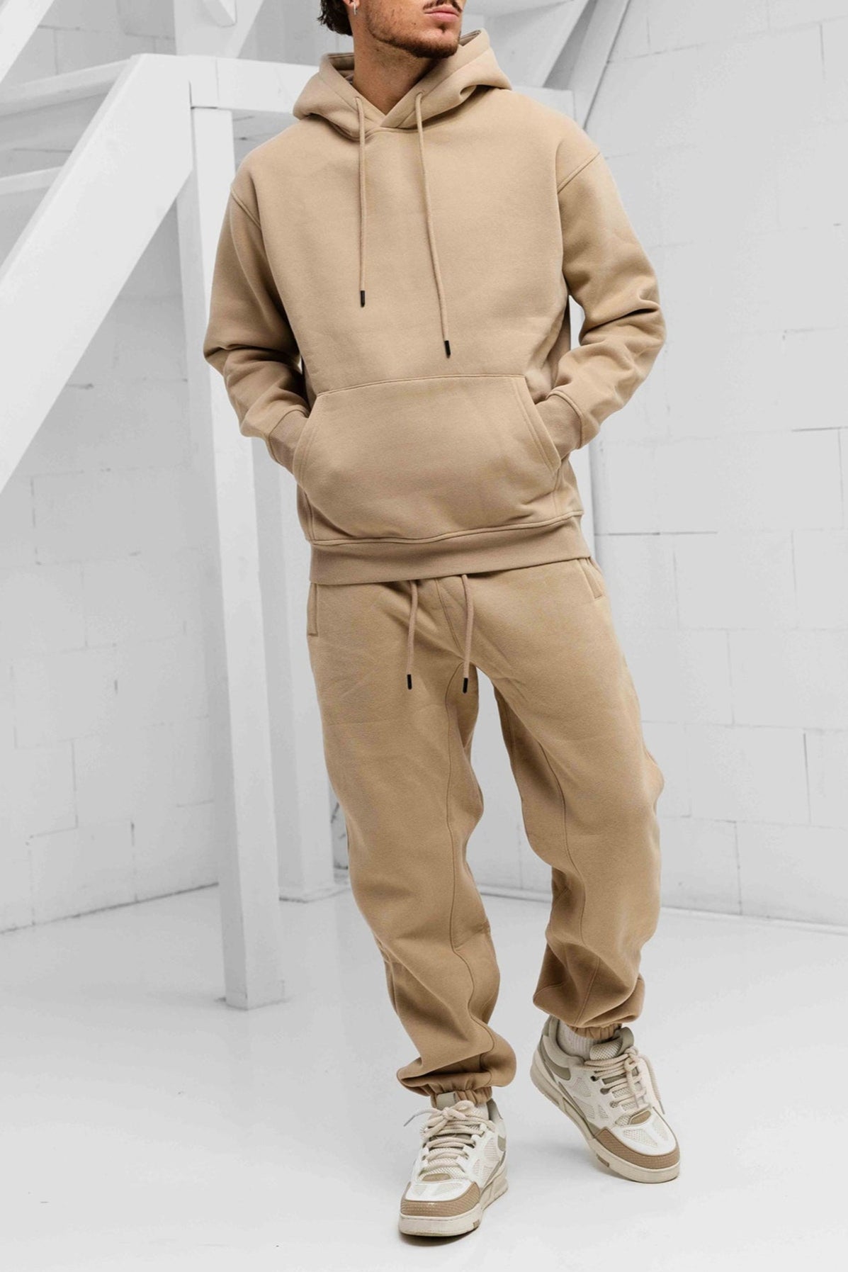Classix Oversized Tracksuit - Beige