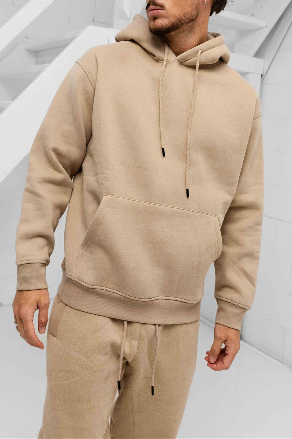 Classix Oversized Tracksuit - Beige