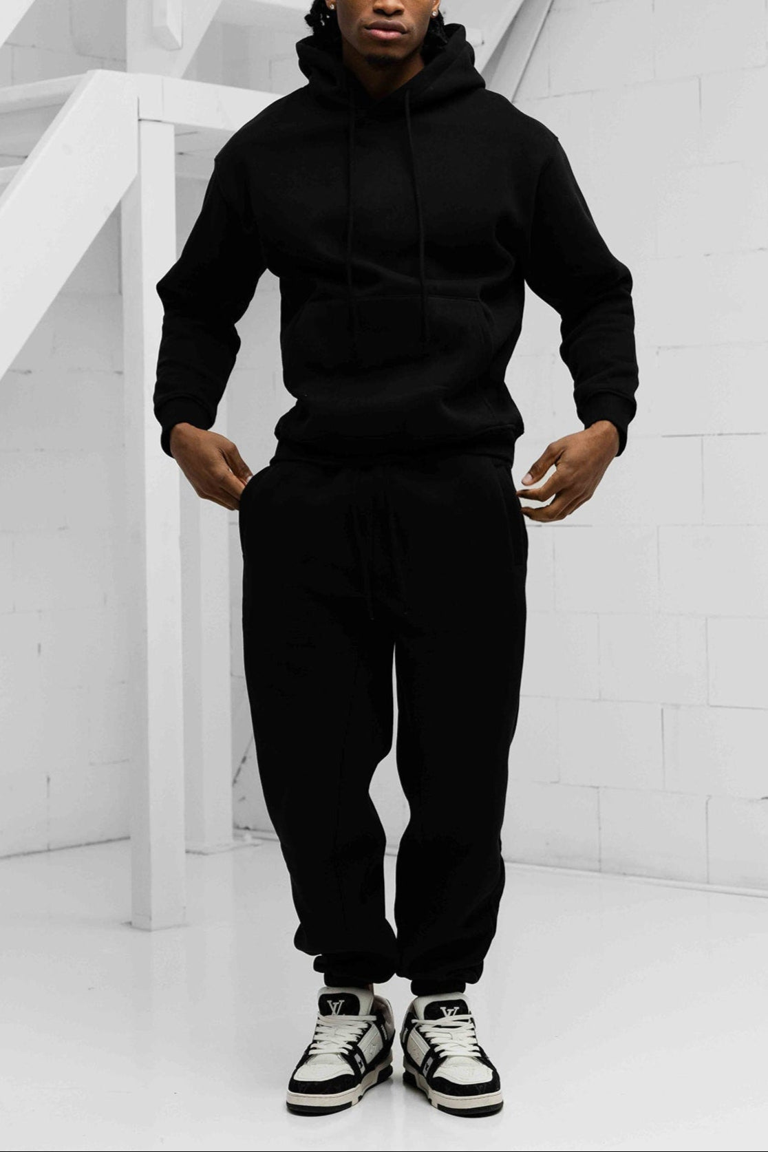 Classix Oversized Tracksuit - Black