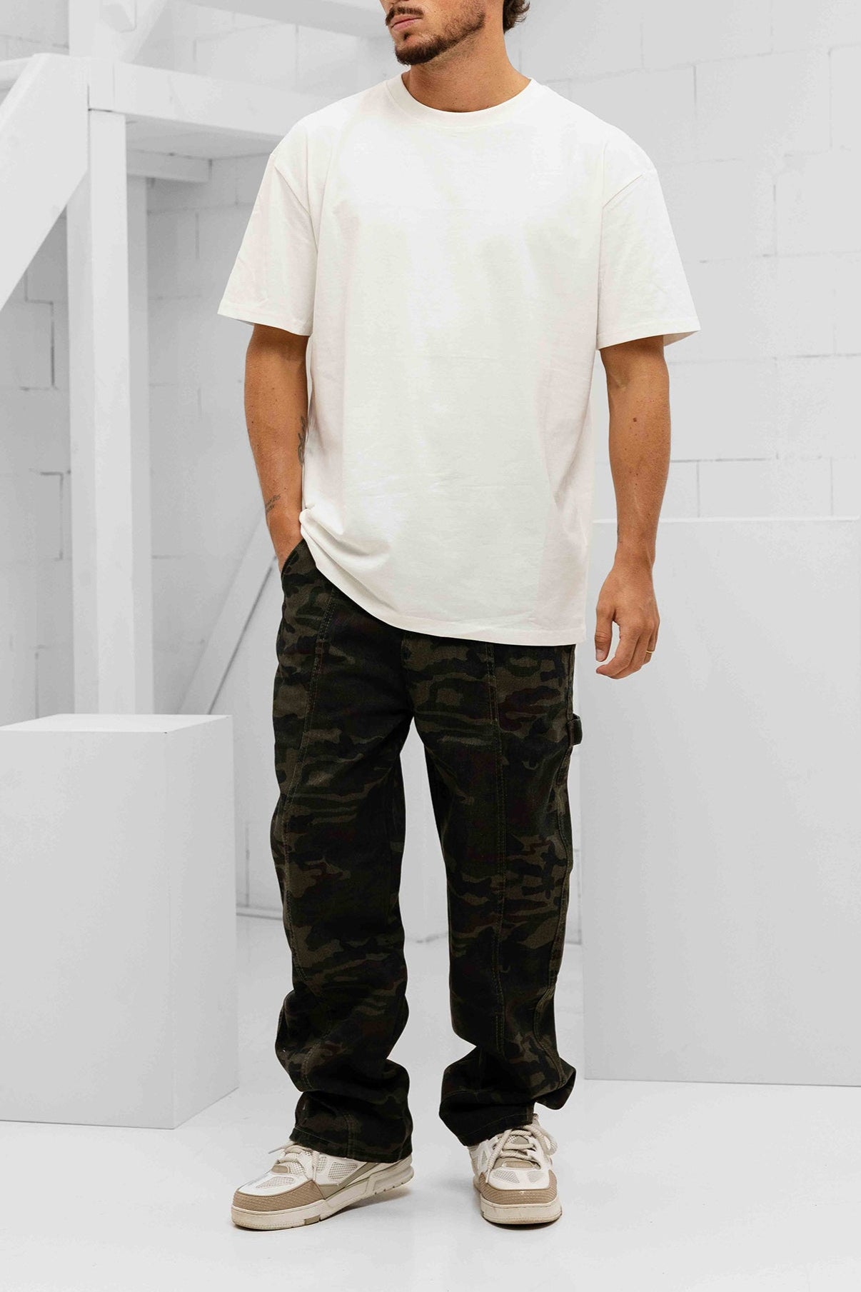 Icona Camo Jeans - Dark