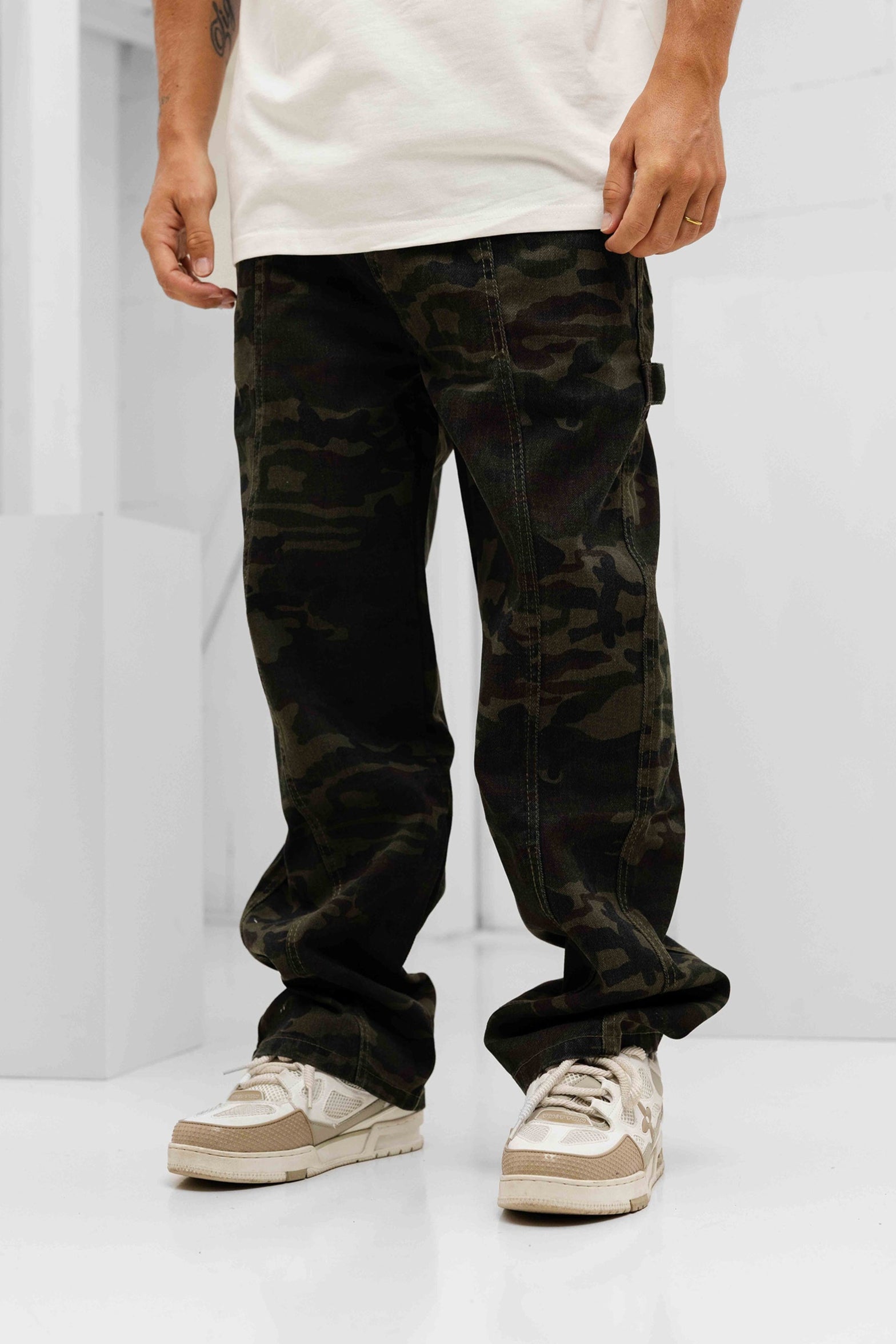 Icona Camo Jeans - Dark