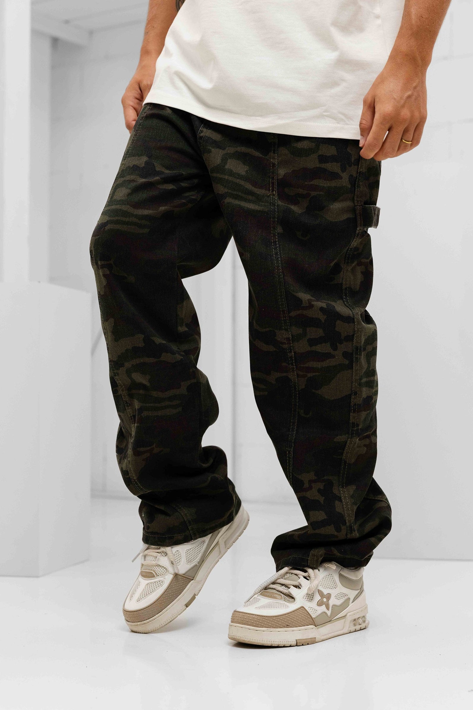 Icona Camo Jeans - Dark