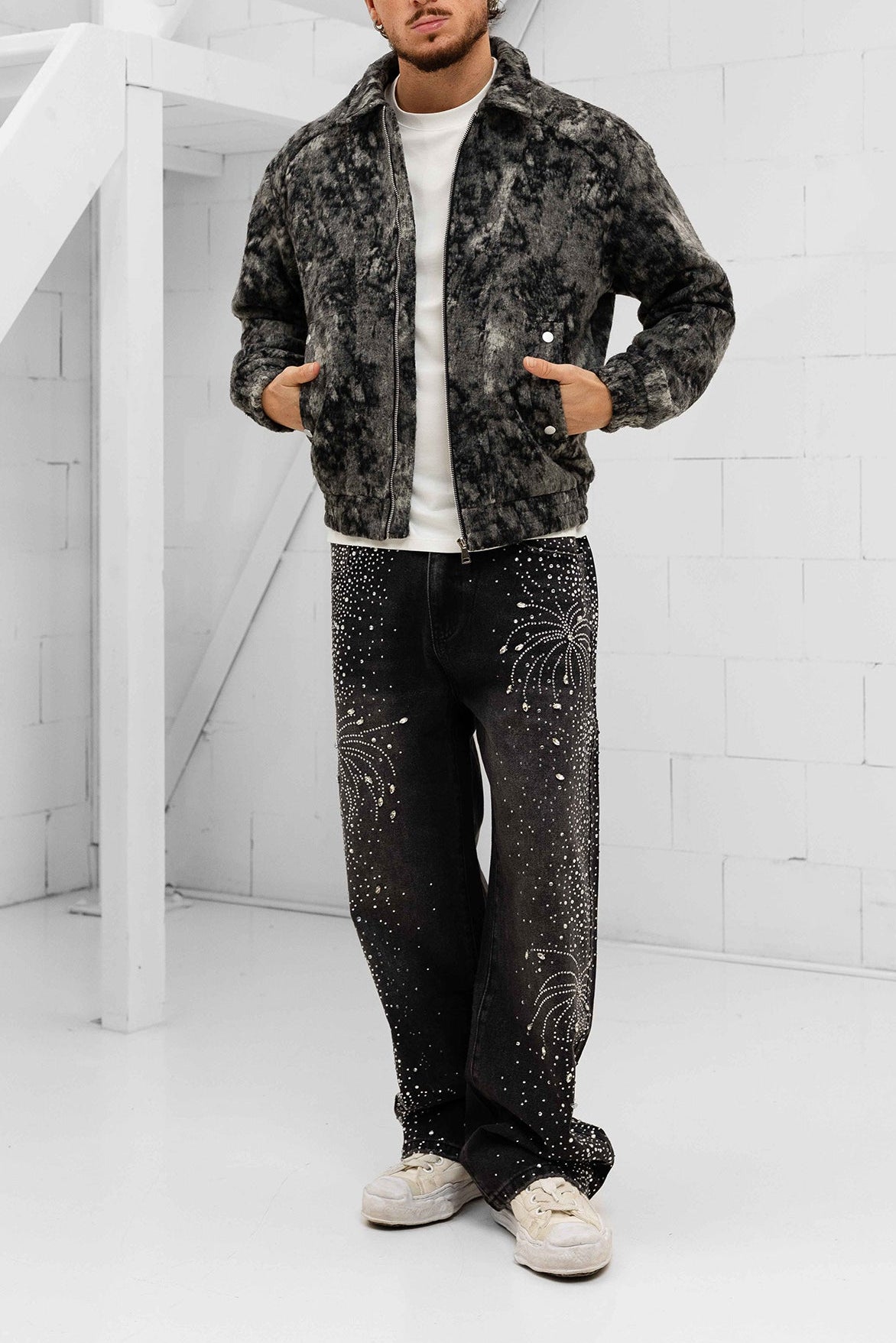 Nebbia Luxury Wool Jacket - Grey