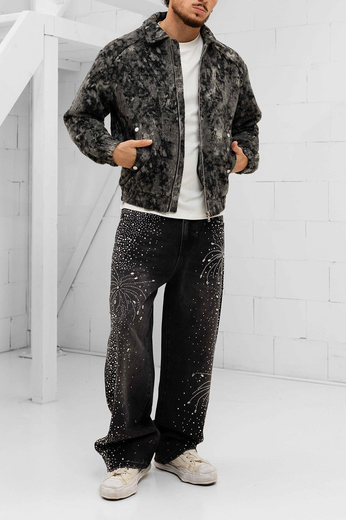 Nebbia Luxury Wool Jacket - Grey