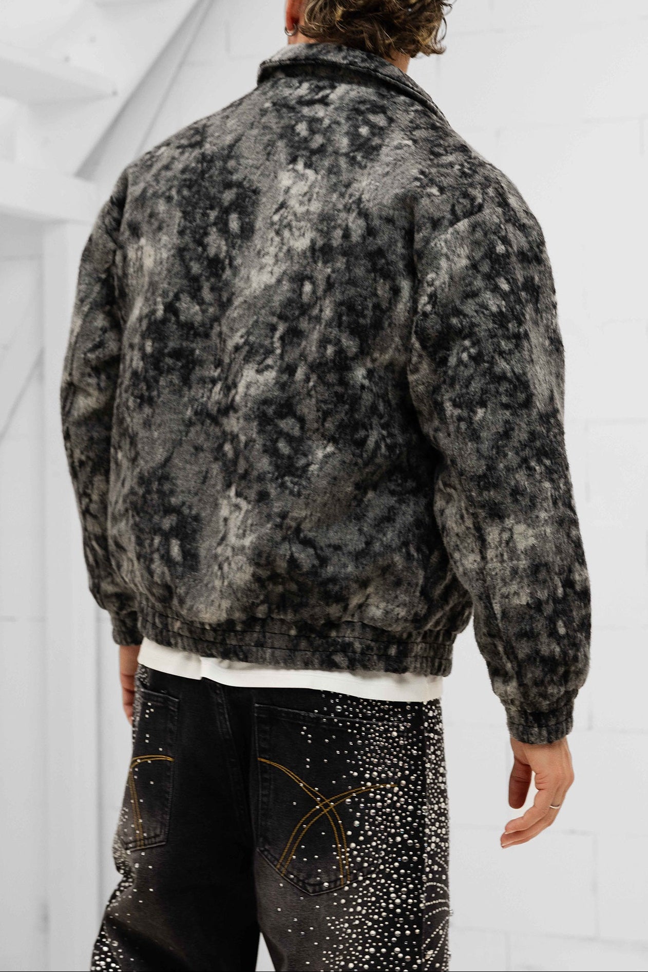 Nebbia Luxury Wool Jacket - Grey