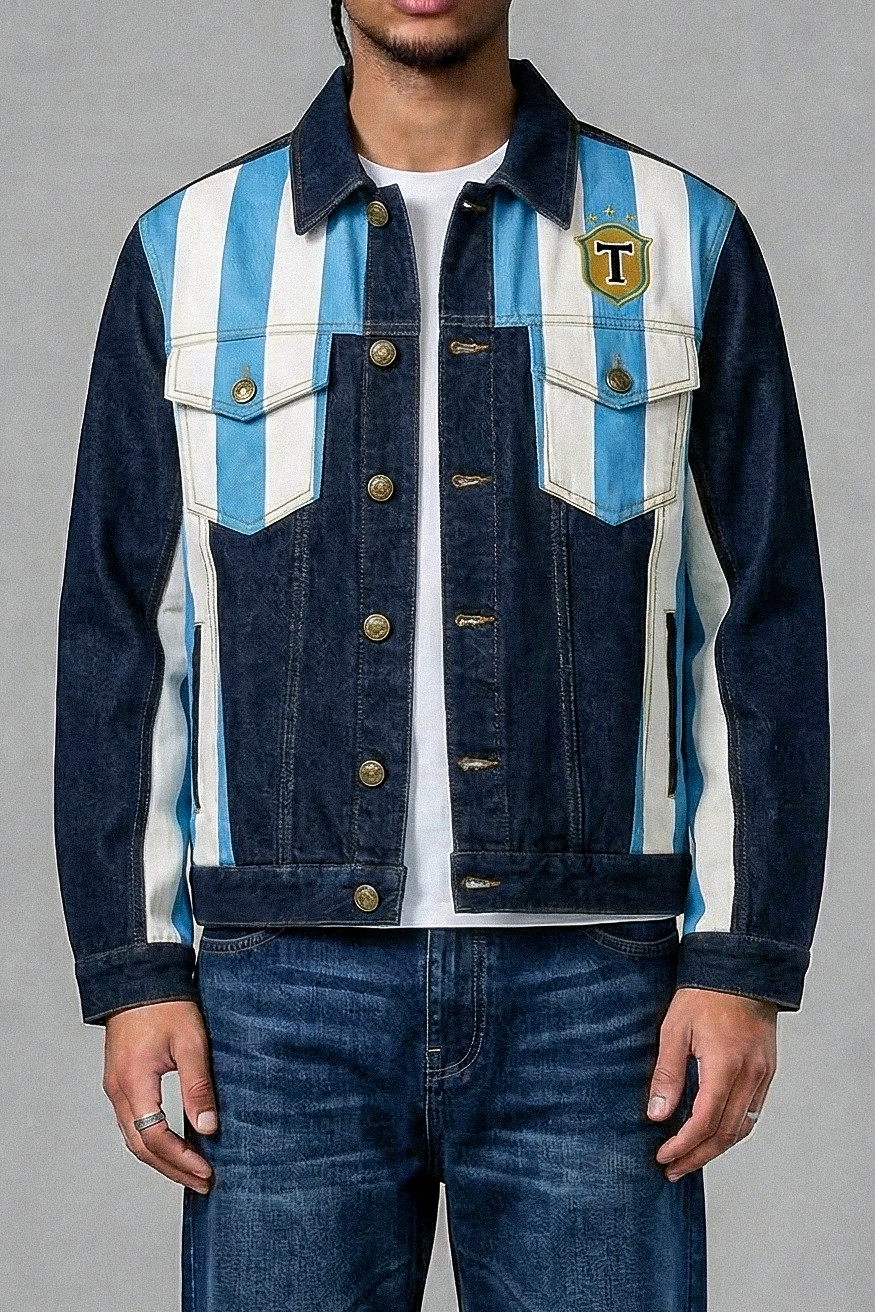 ARGENTINA - Nations Premium Denim Jacket