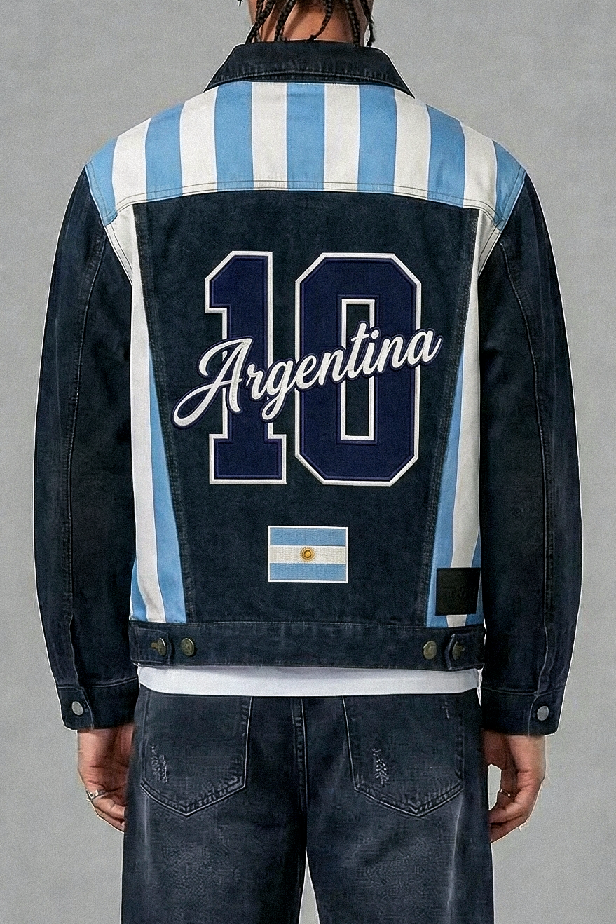 ARGENTINA - Nations Premium Denim Jacket