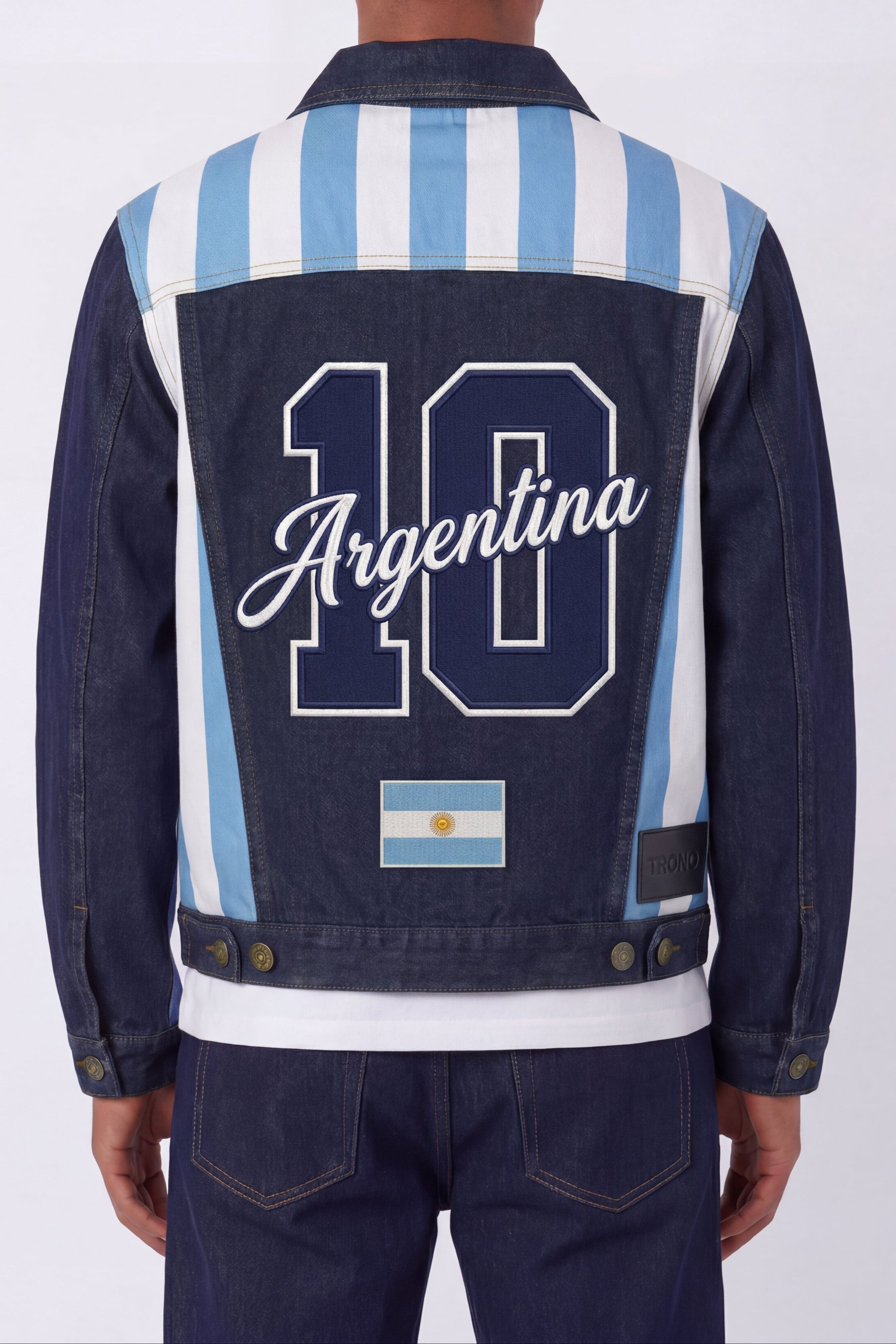 ARGENTINA - Nations Premium Denim Jacket