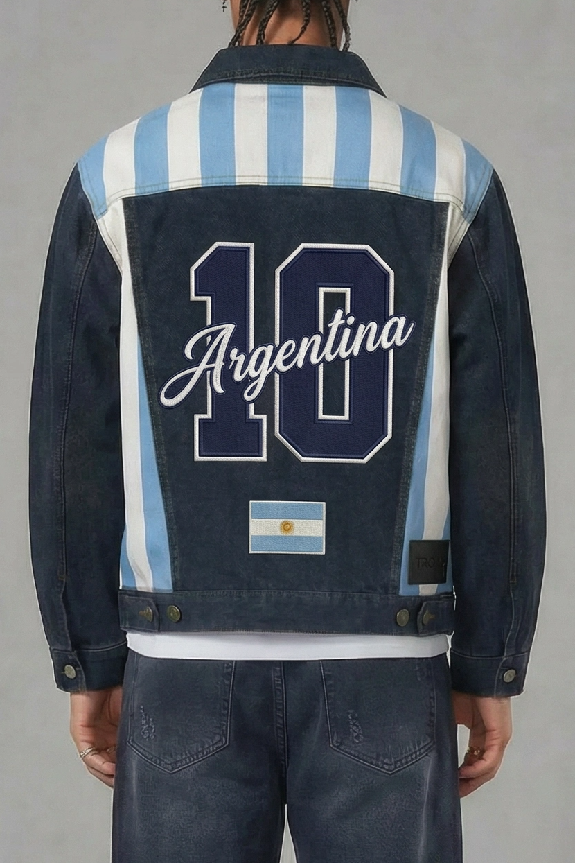 ARGENTINA - Nations Premium Denim Jacket