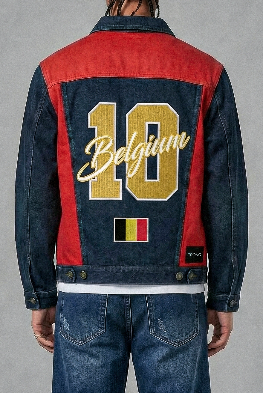 BELGIUM - Nations Premium Denim Jacket