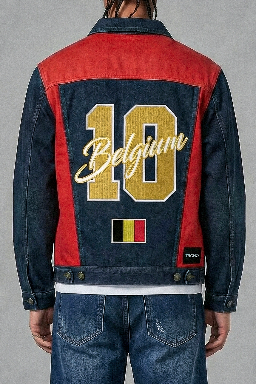 BELGIUM - Nations Premium Denim Jacket