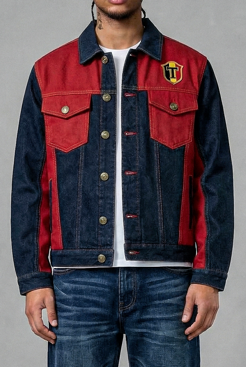 BELGIUM - Nations Premium Denim Jacket