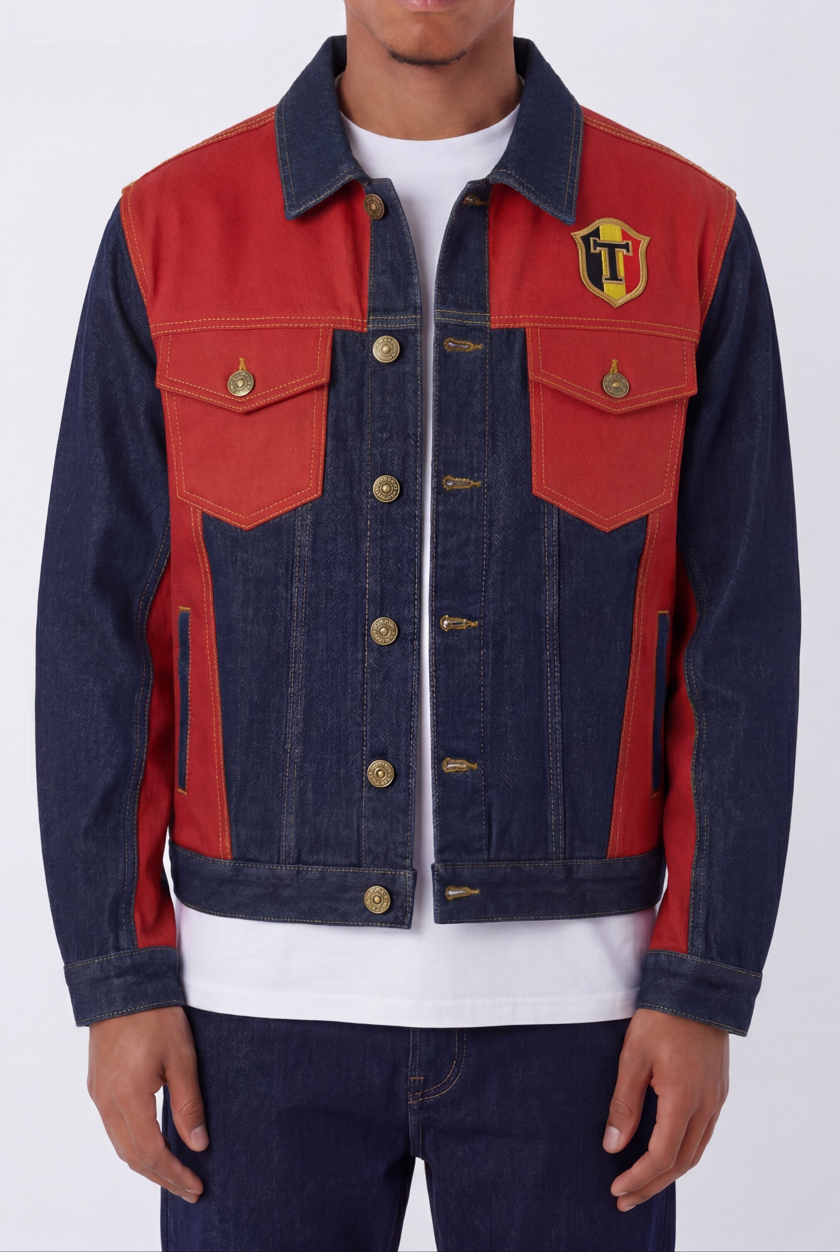 BELGIUM - Nations Premium Denim Jacket
