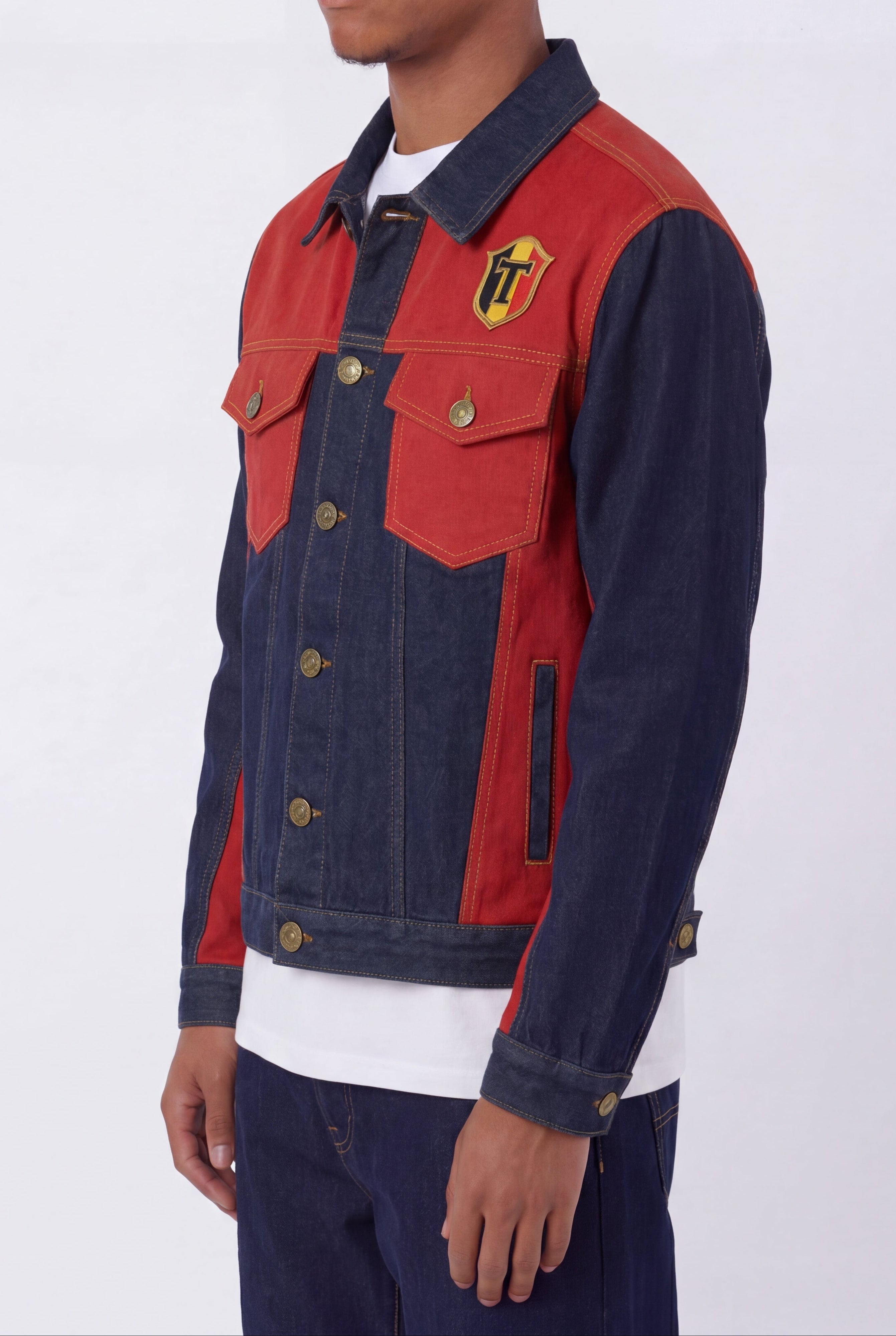 BELGIUM - Nations Premium Denim Jacket