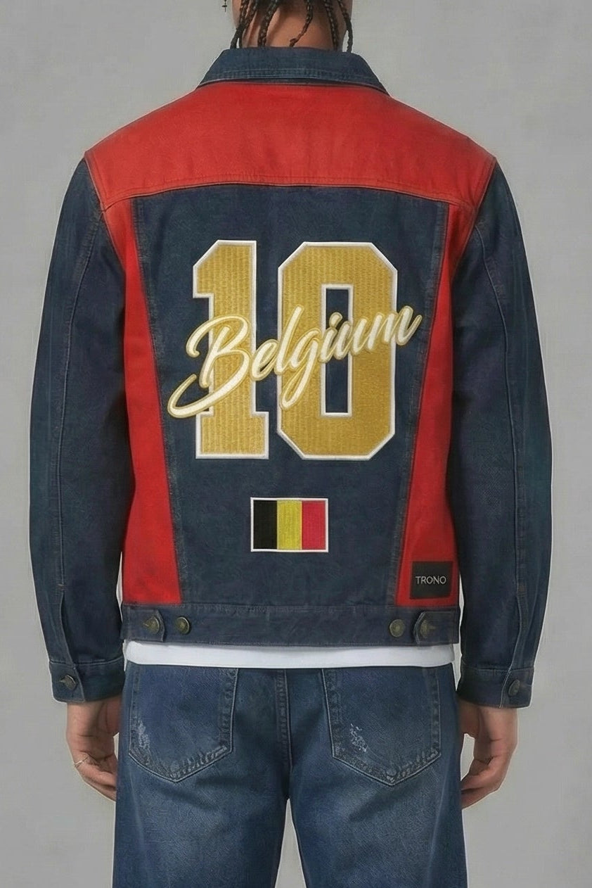 BELGIUM - Nations Premium Denim Jacket