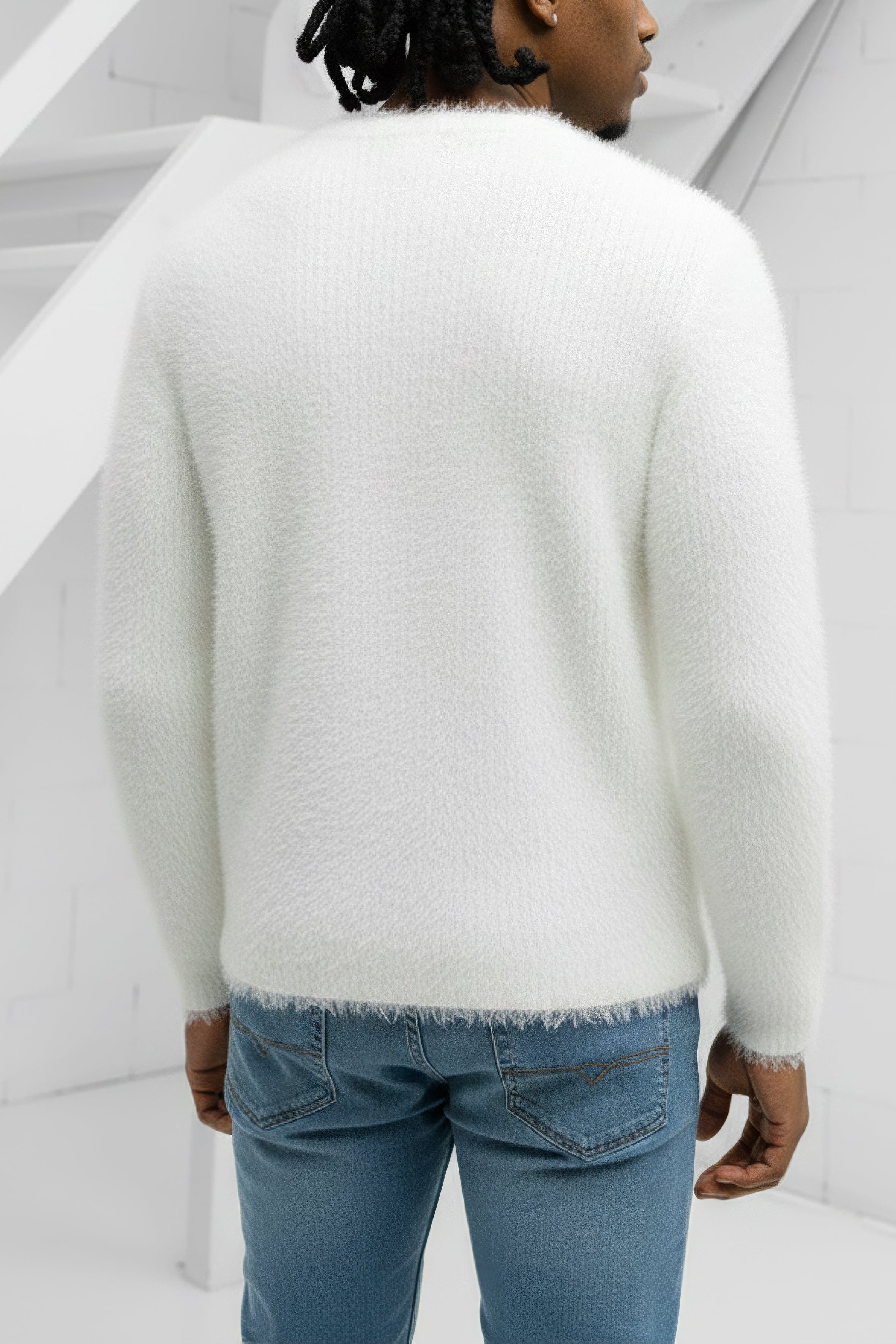Sereno Mohair Sweater - White