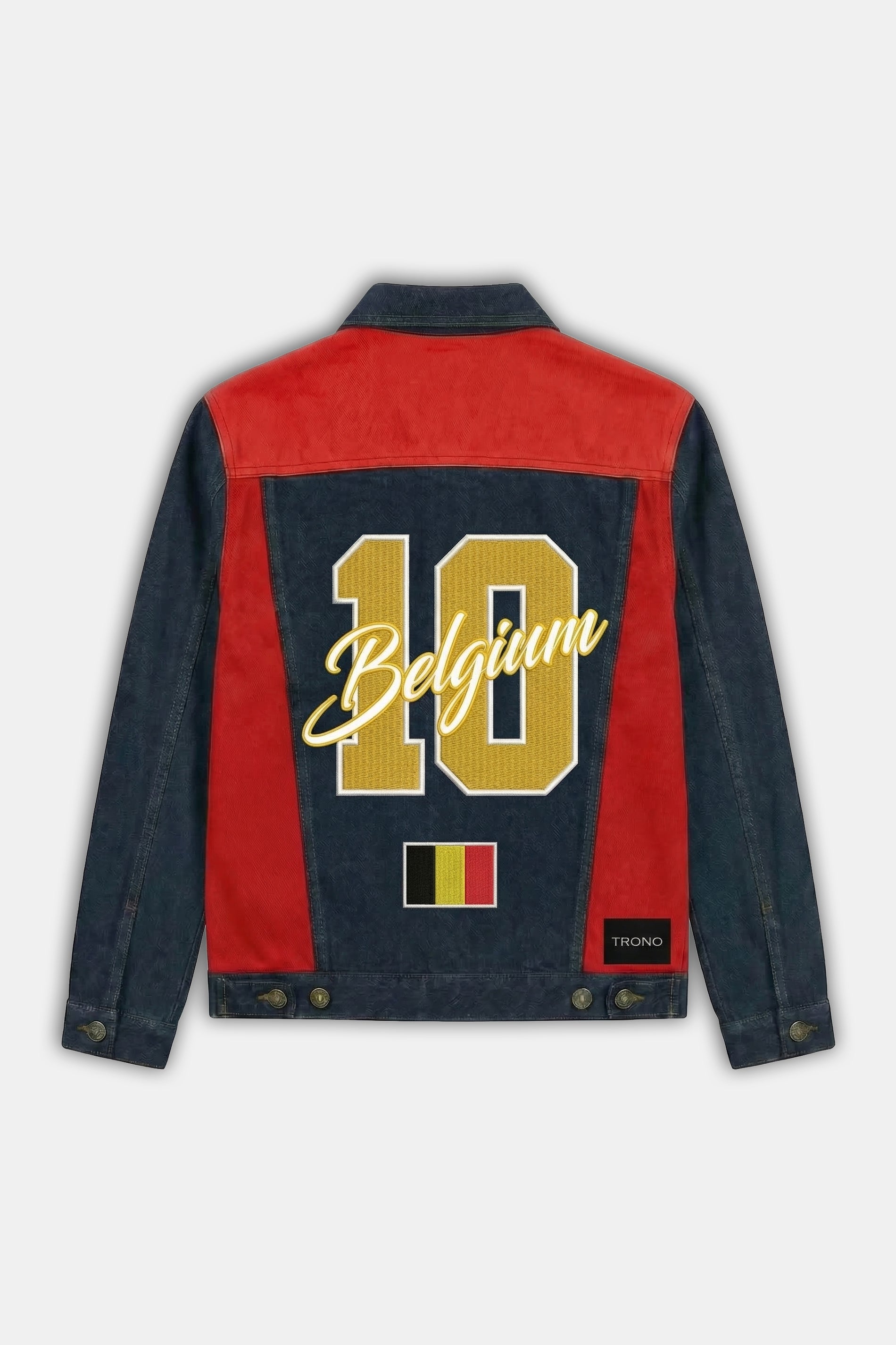 BELGIUM - Nations Premium Denim Jacket
