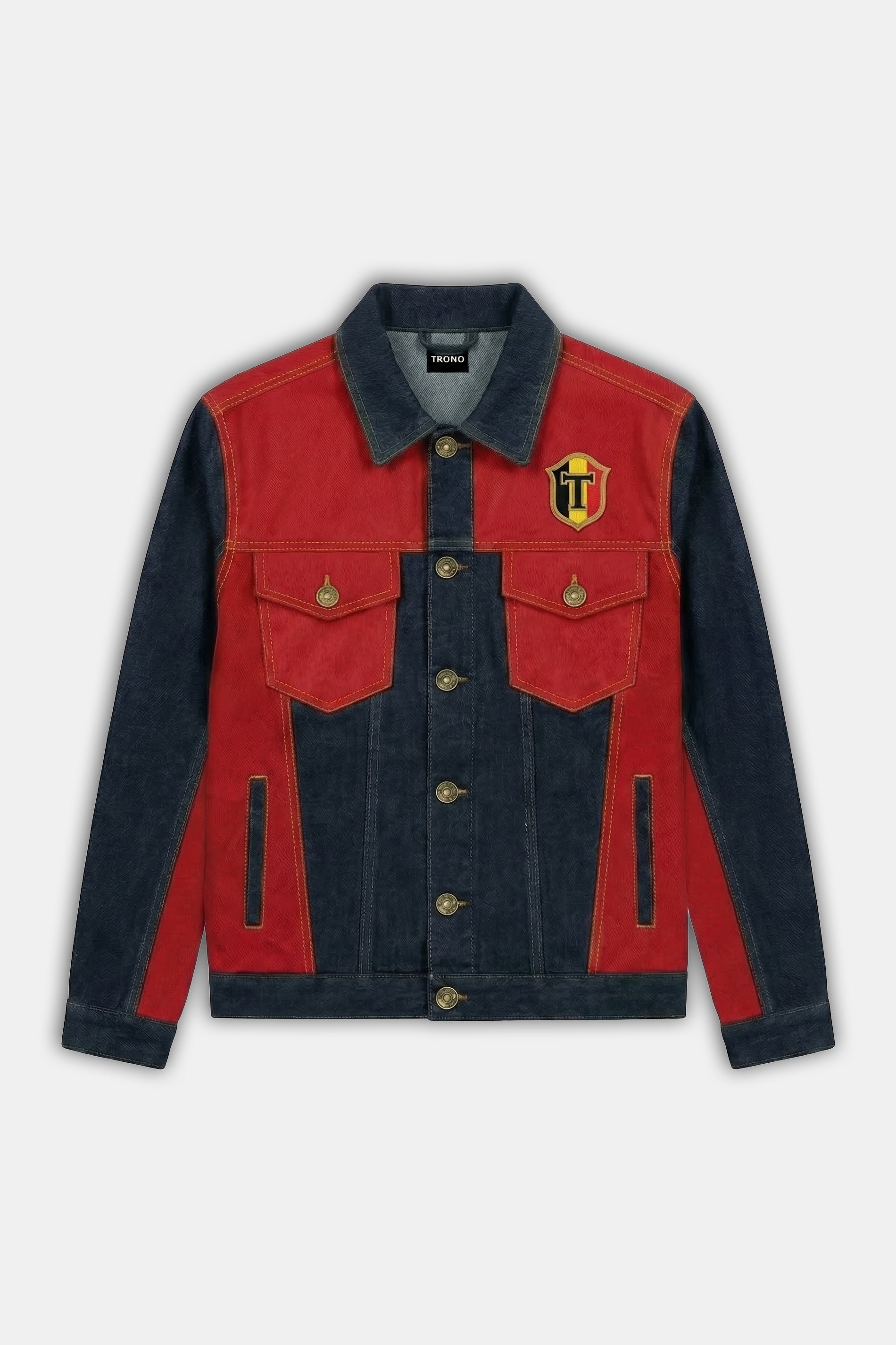 BELGIUM - Nations Premium Denim Jacket