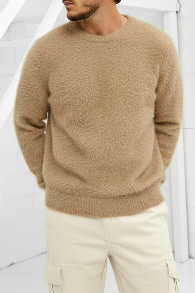 Sereno Mohair Sweater - Coffee