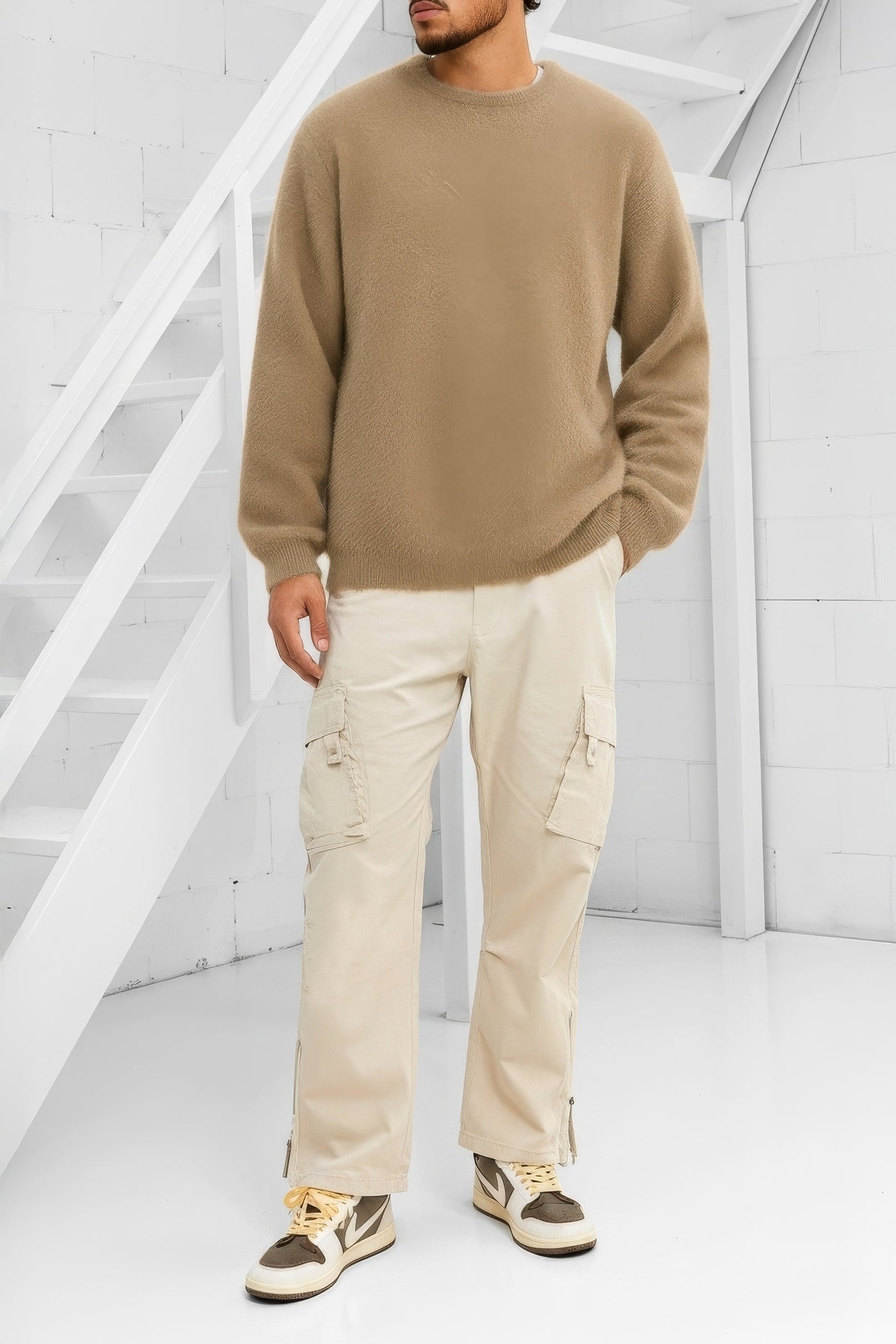 Sereno Mohair Sweater - Coffee