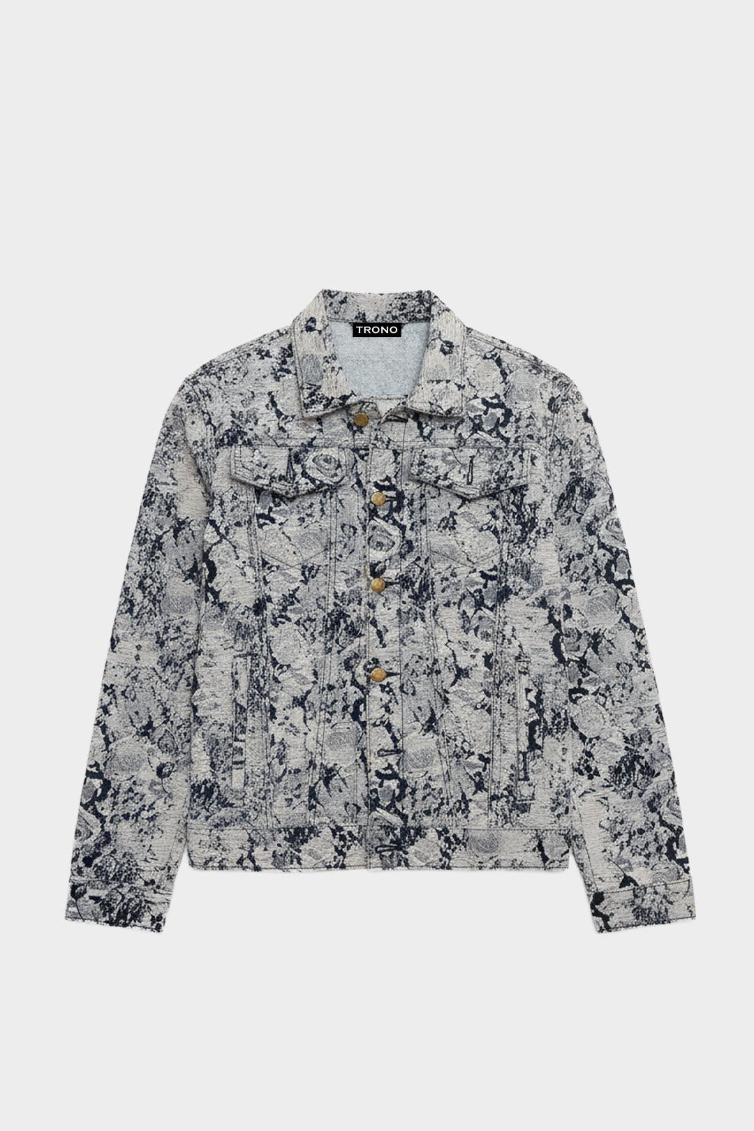 Lunar Bloom Denim Jacket