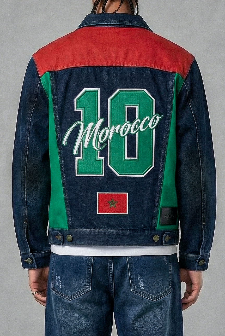 MOROCCO - Nations Premium Denim Jacket