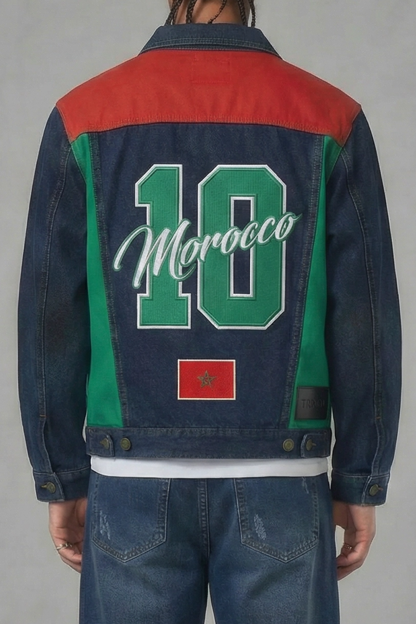 MOROCCO - Nations Premium Denim Jacket