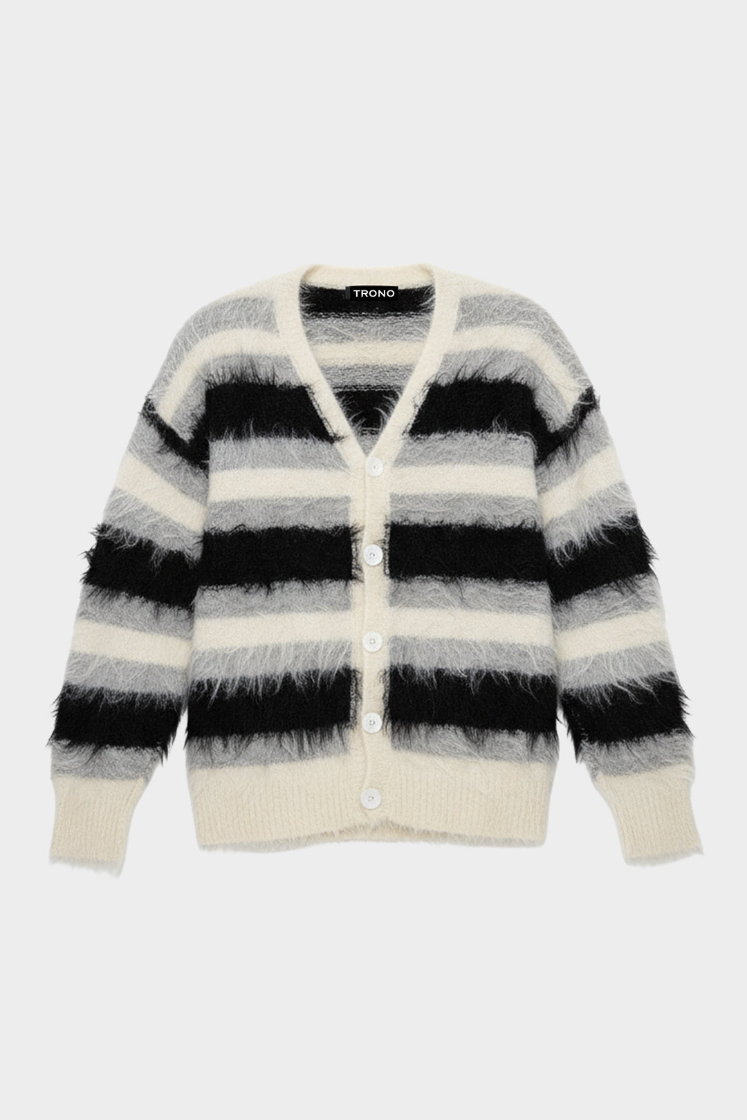Alvaro Mohair Cardigan - Black