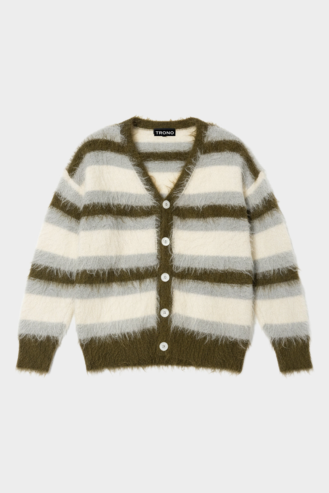 Alvaro Mohair Cardigan - Green