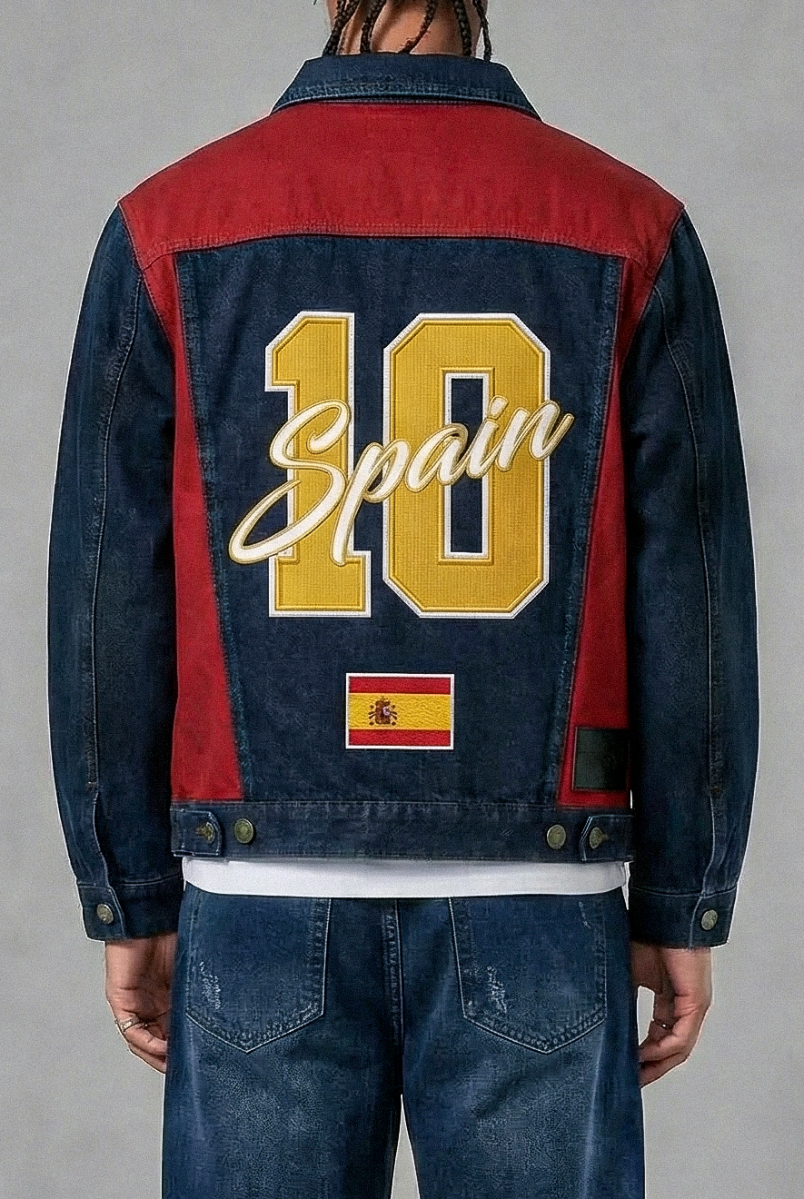 SPAIN - Nations Premium Denim Jacket