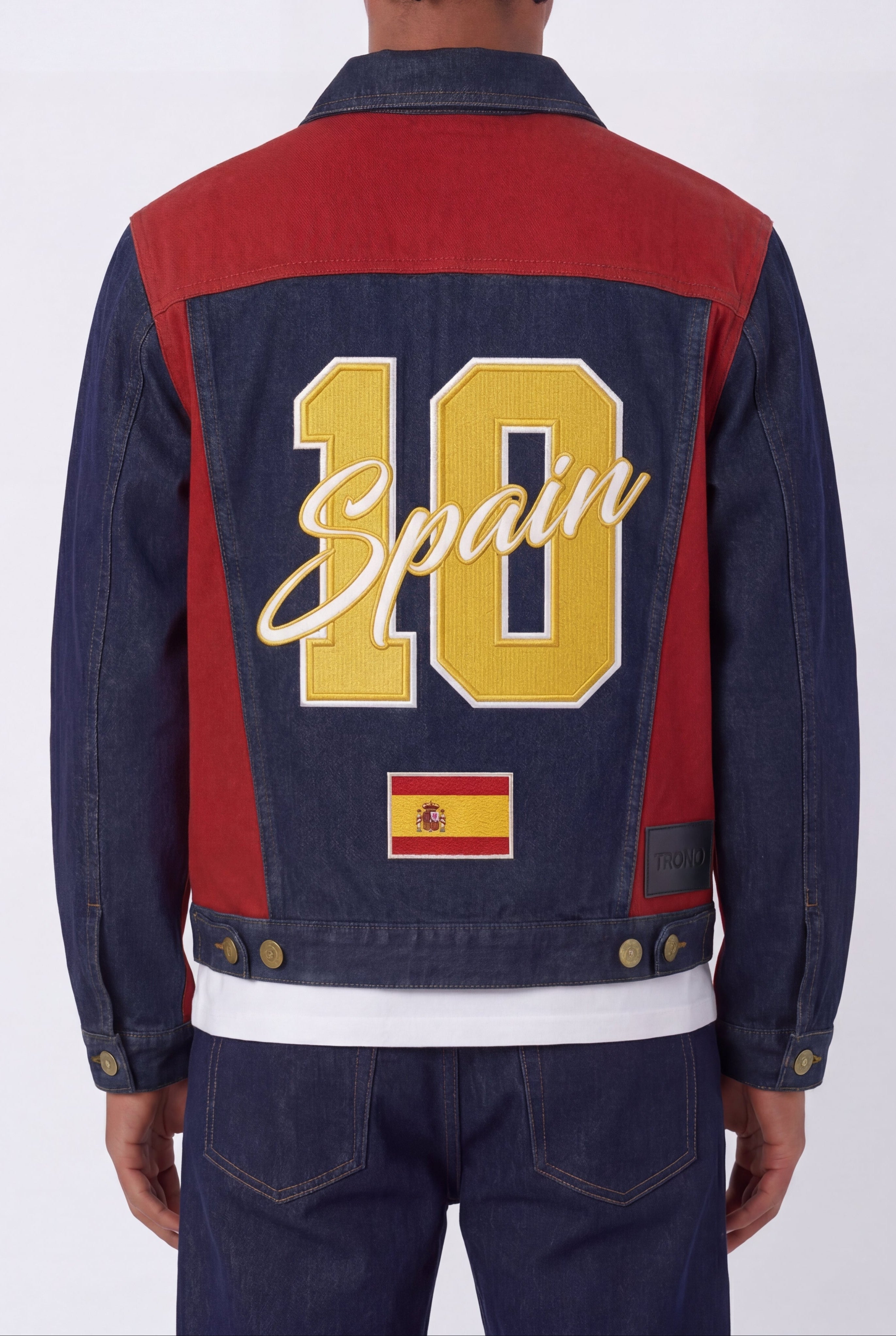 SPAIN - Nations Premium Denim Jacket